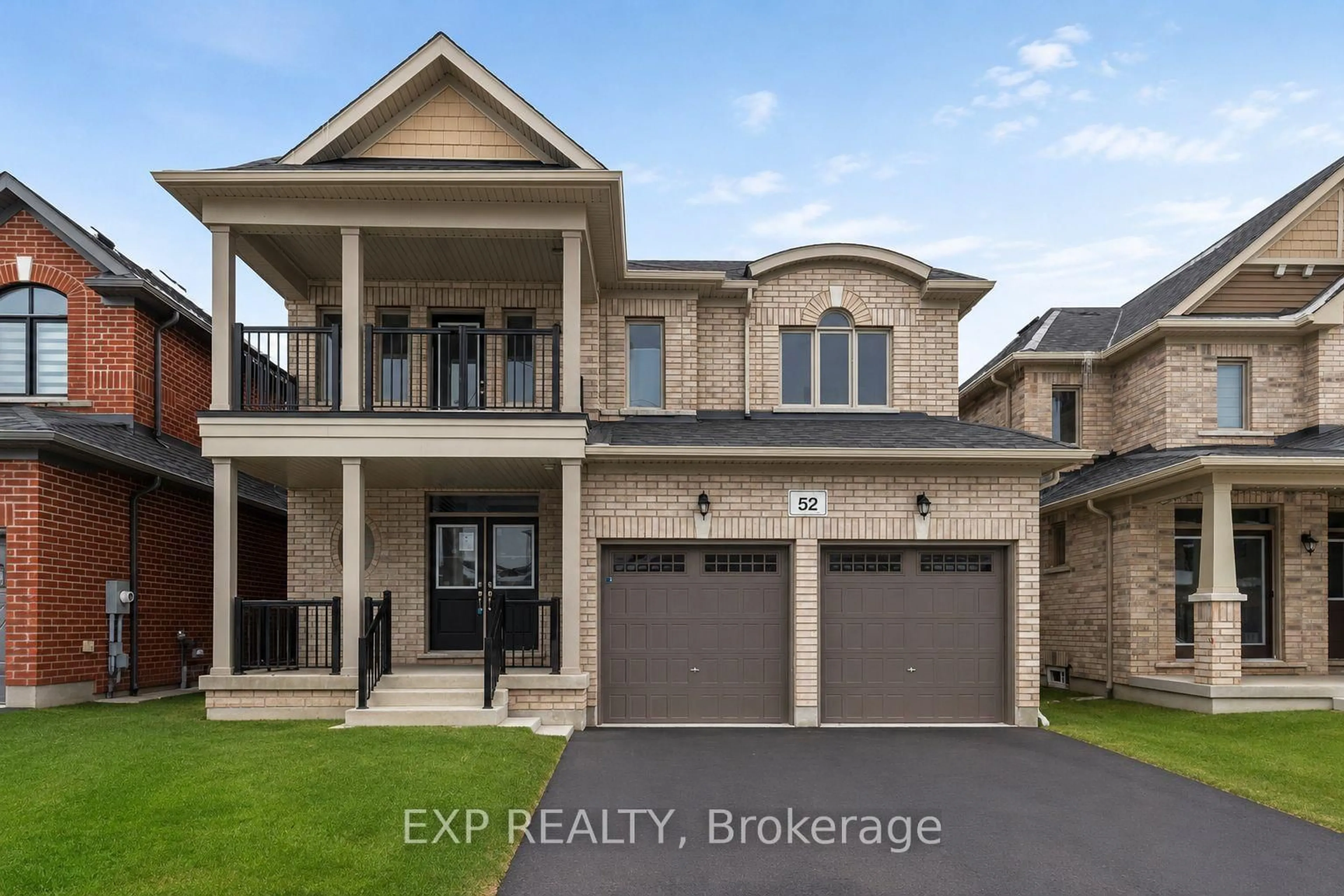 Home with brick exterior material, street for 52 Baycroft Blvd, Essa Ontario L3W 0M1