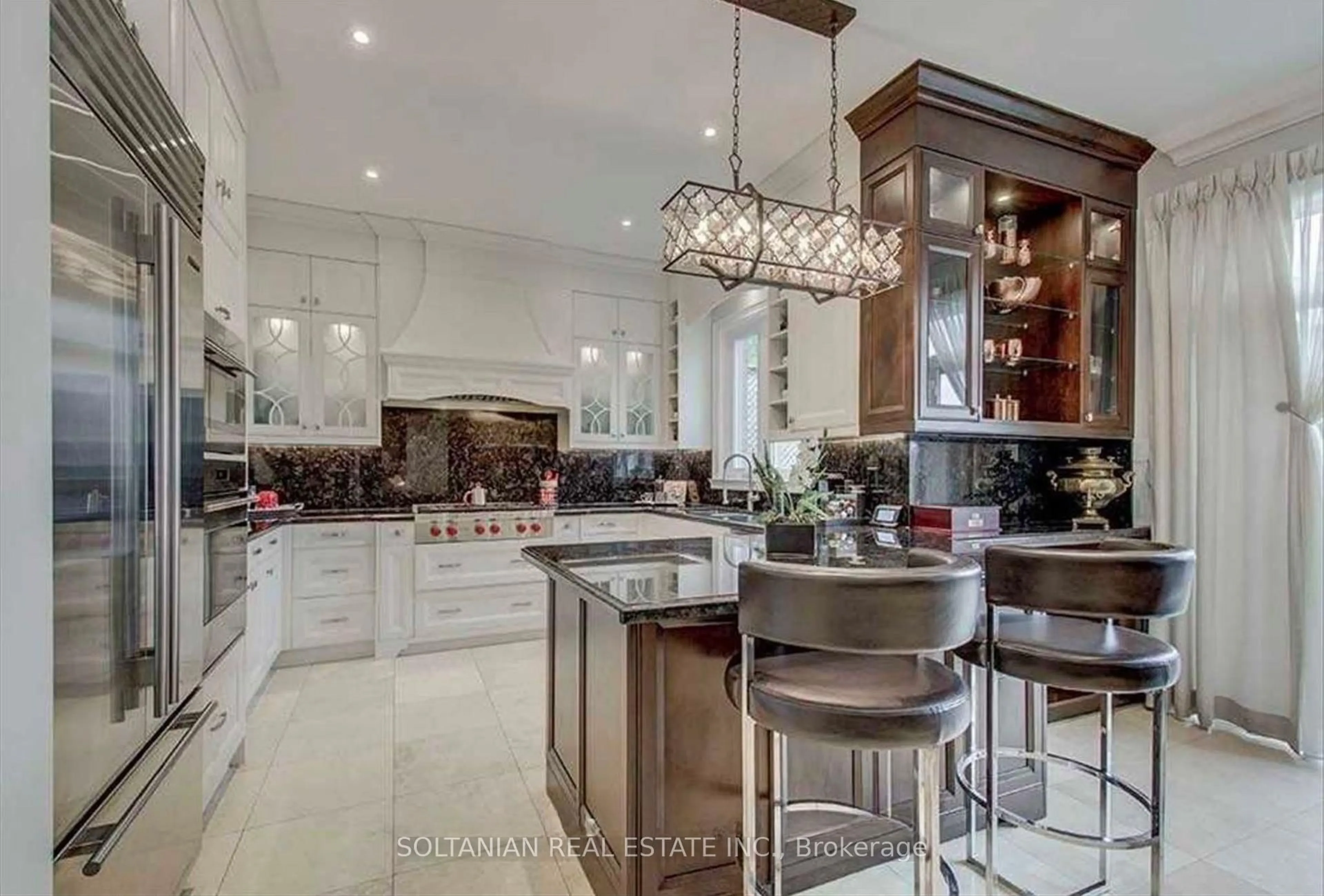 Contemporary kitchen, ceramic/tile floor for 90 Grandview Ave, Markham Ontario L3T 1H4