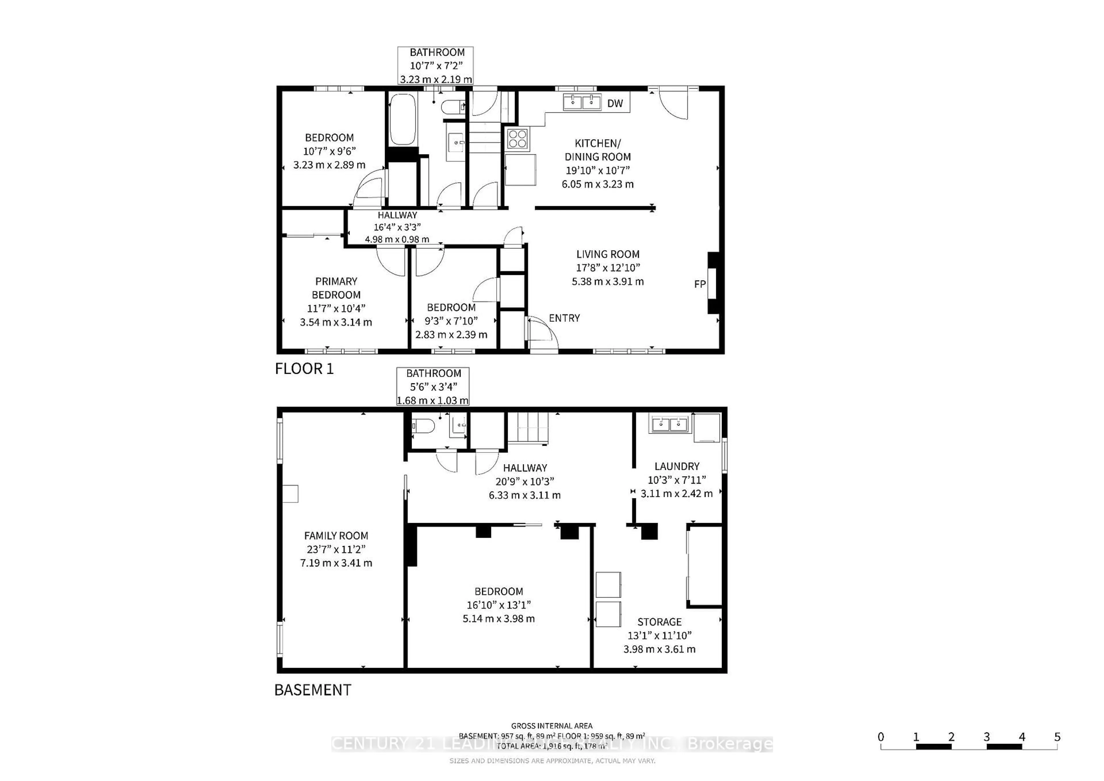 Floor plan for 14 Winlaw Pl, Markham Ontario L3P 2C6