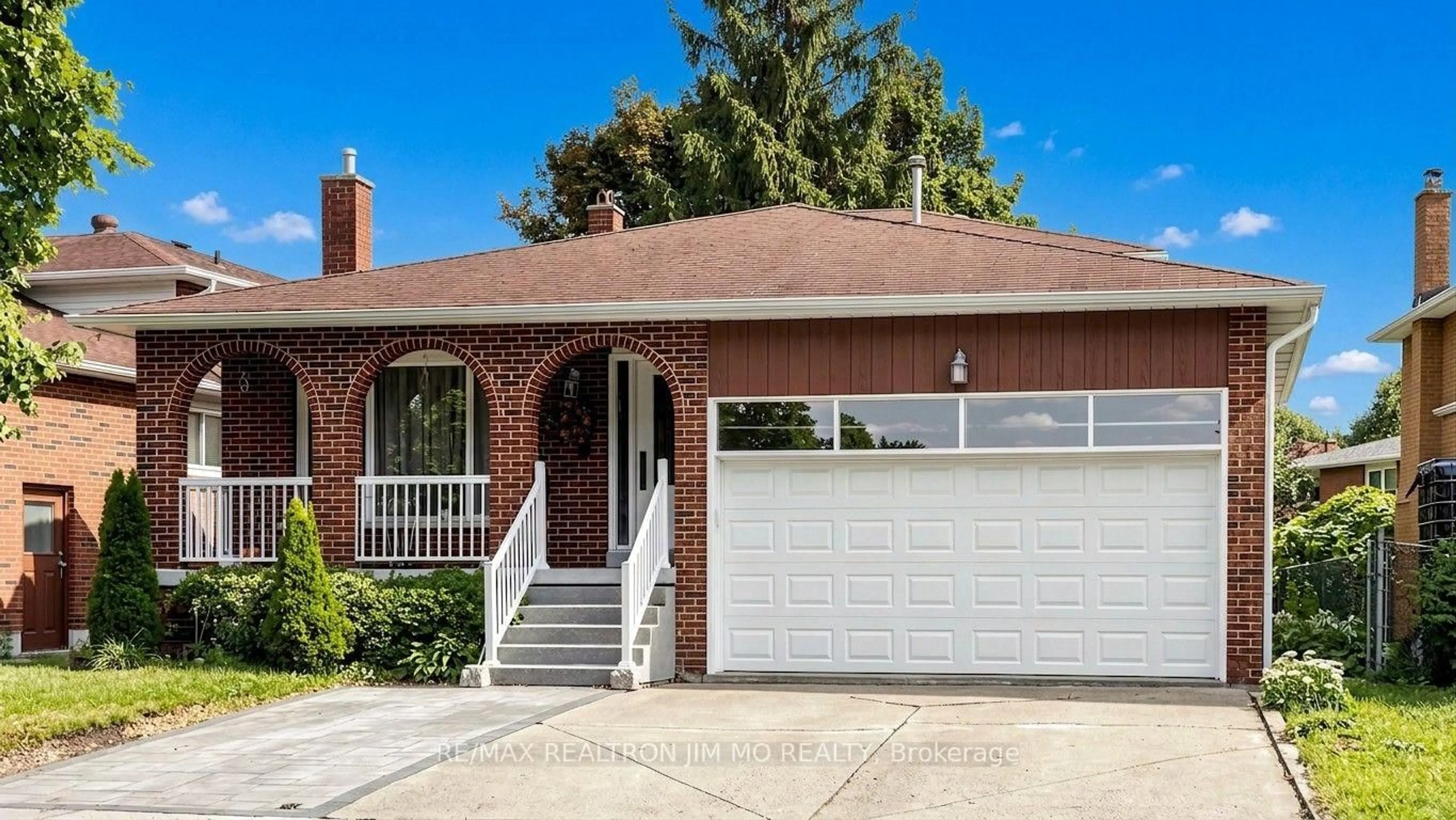 Home with brick exterior material, street for 211 Risebrough Crct, Markham Ontario L3R 3J1