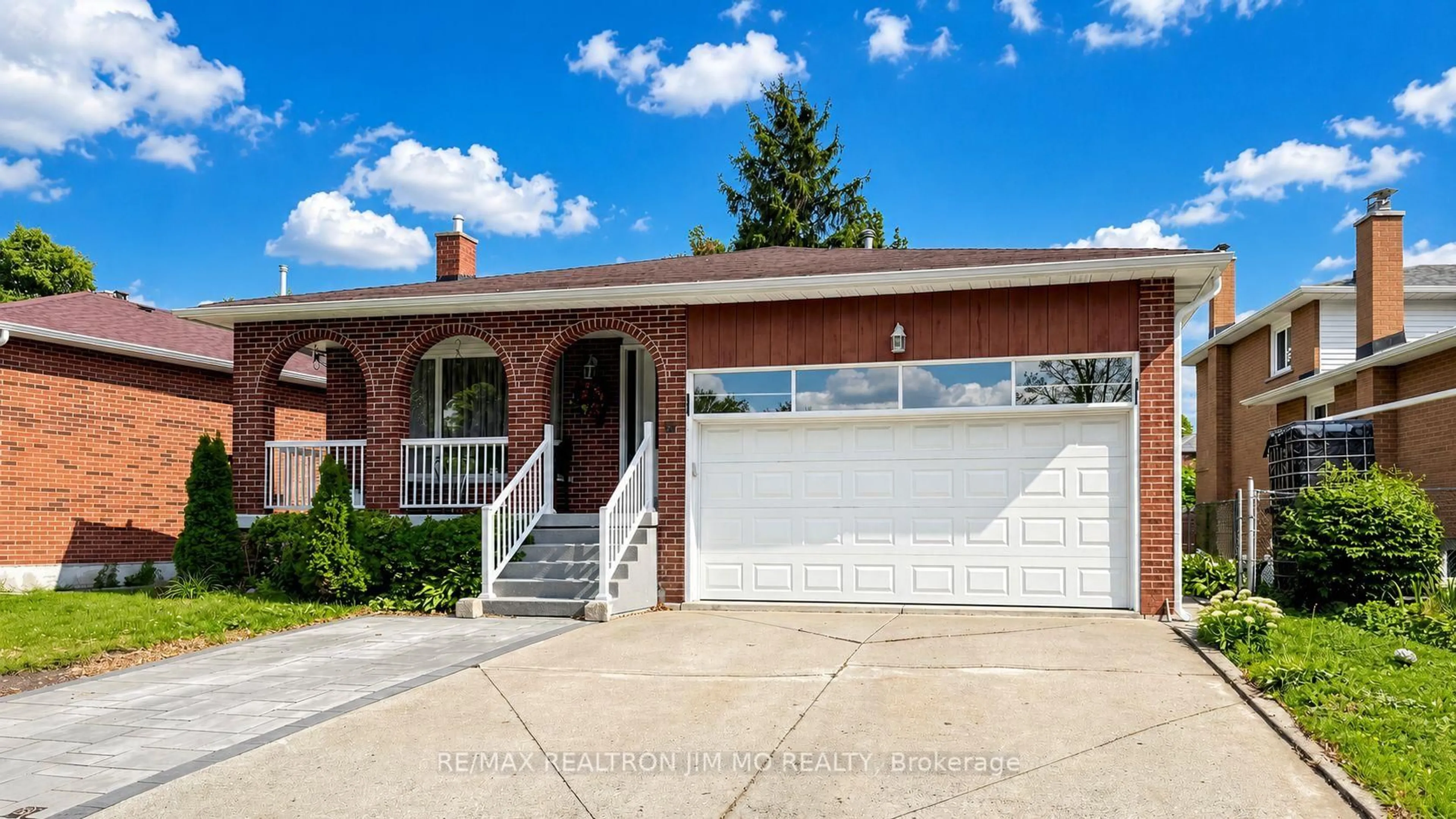 Home with brick exterior material, street for 211 Risebrough Crct, Markham Ontario L3R 3J1