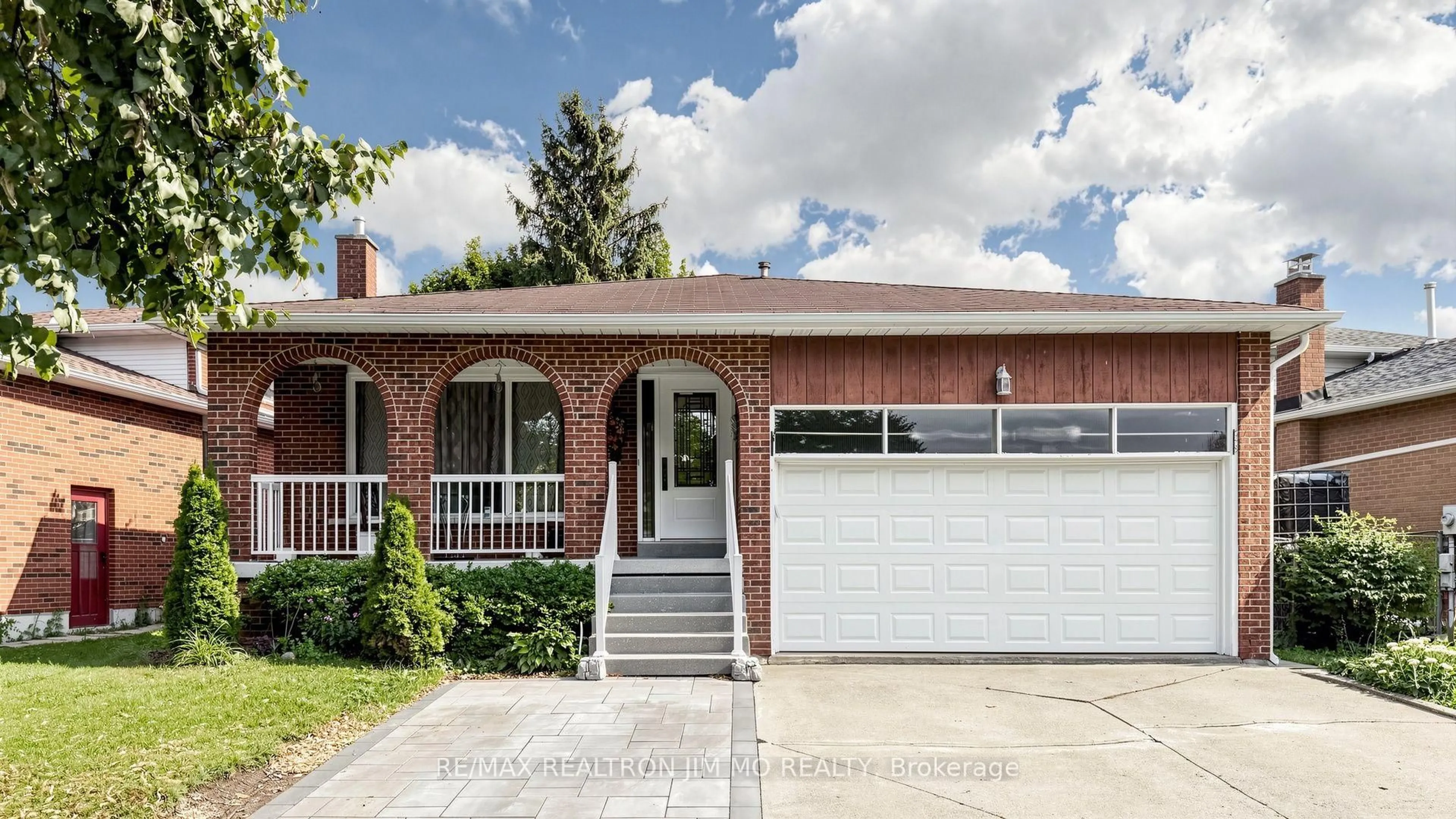 Home with brick exterior material, street for 211 Risebrough Crct, Markham Ontario L3R 3J1