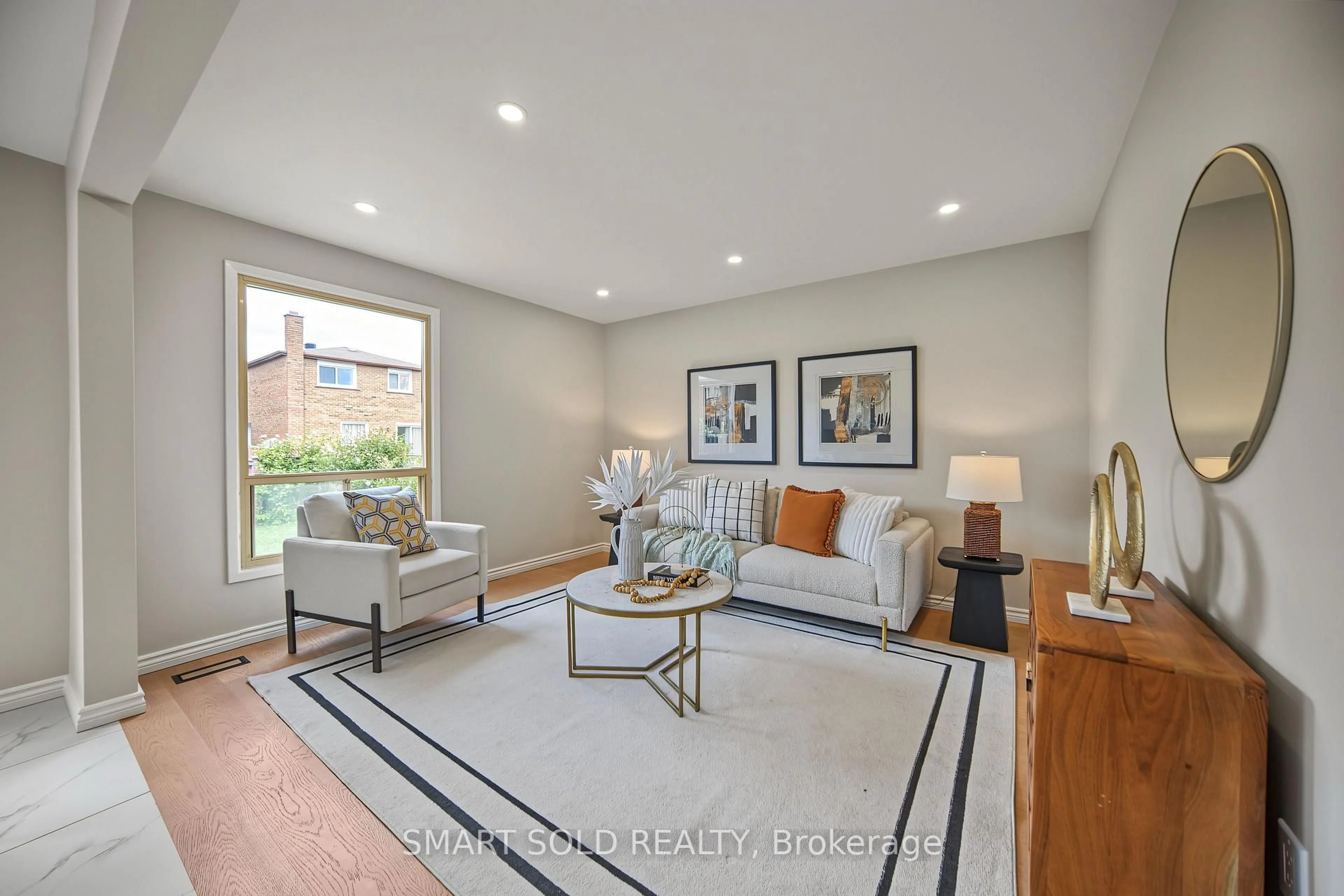 Living room with furniture, unknown for 44 Kenley Cres, Markham Ontario L3R 6X2