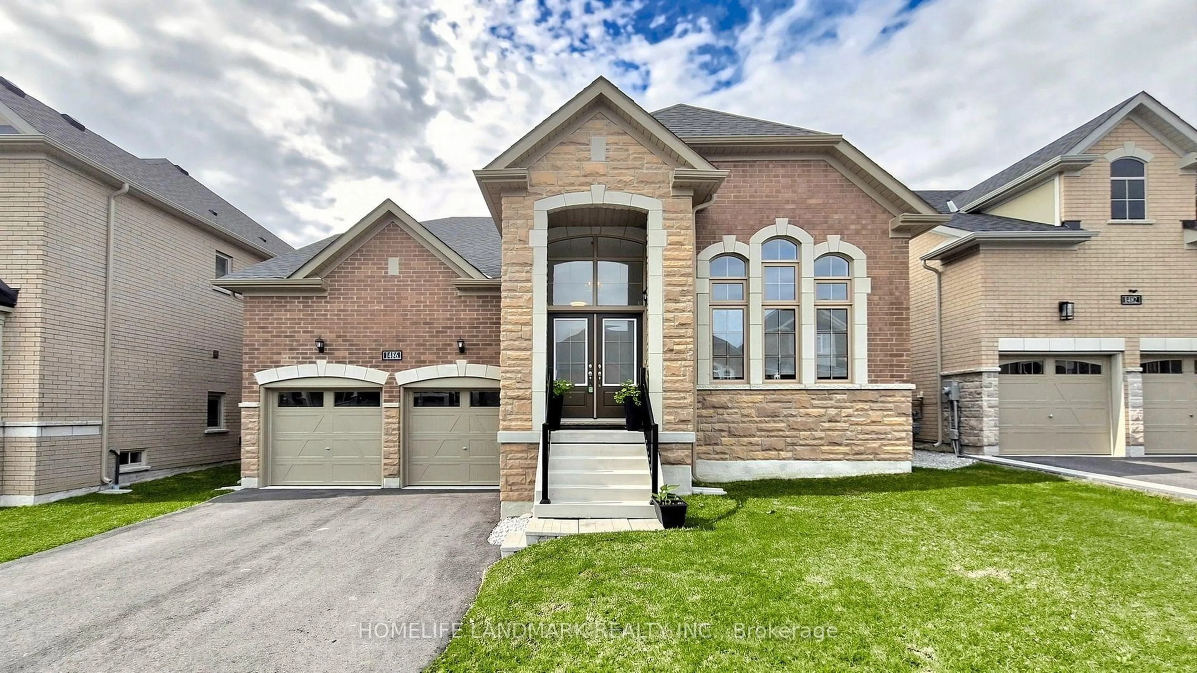 Home with brick exterior material, street for 1486 Broderick St, Innisfil Ontario L9S 0R4