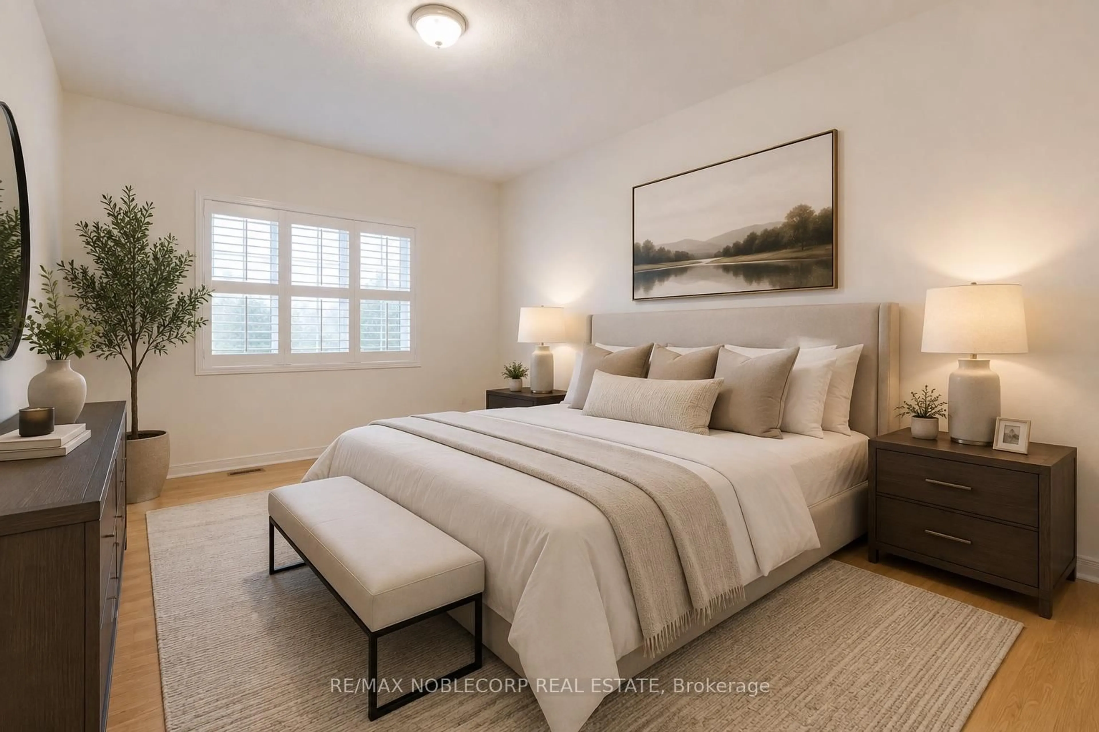 Bedroom with bed, unknown for 28 Opera Pl, Vaughan Ontario L4L 8Y8