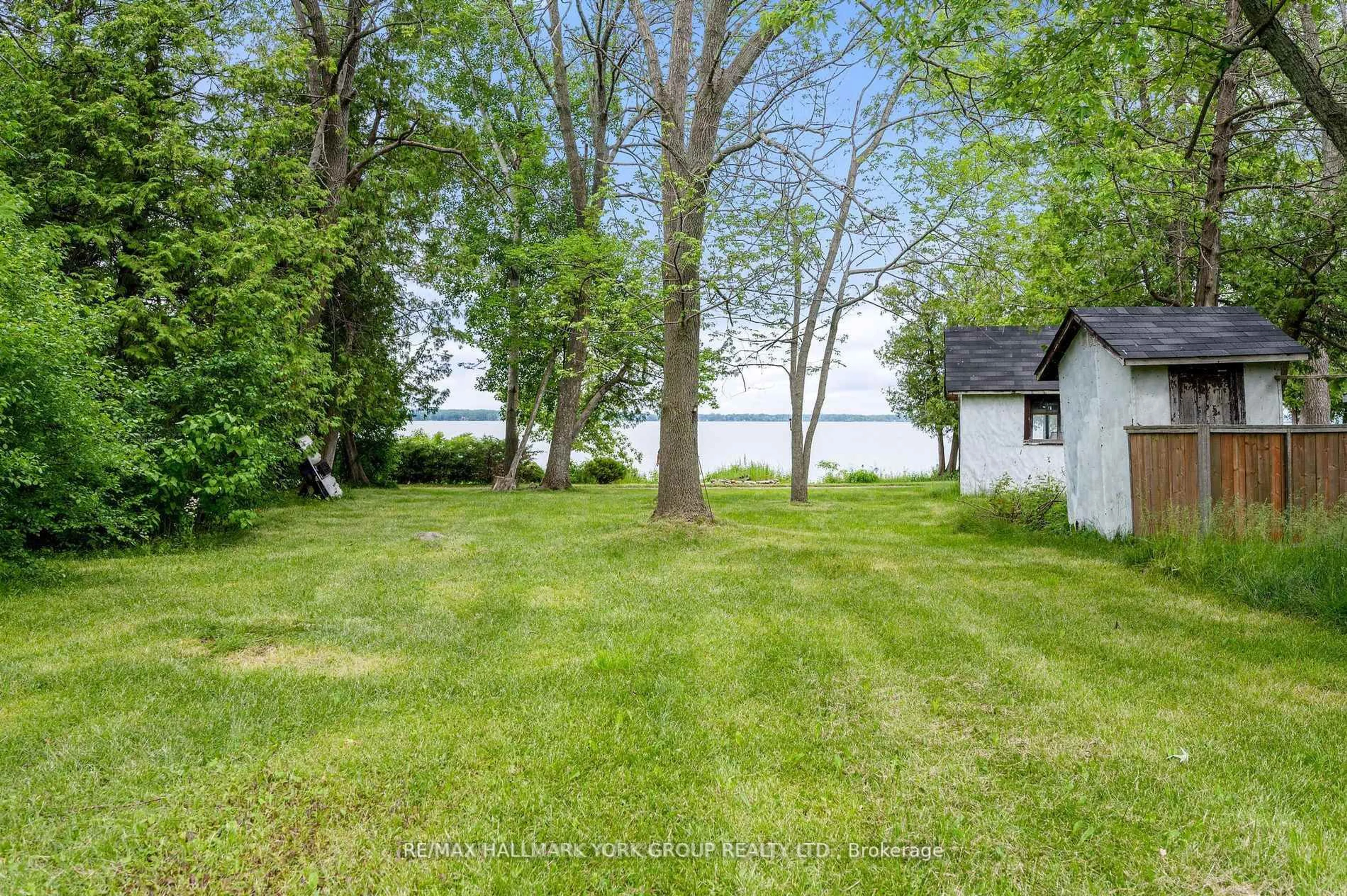 A pic from outside/outdoor area/front of a property/back of a property/a pic from drone, water/lake/river/ocean view for 40630 Shore Rd, Brock Ontario L0K 1A0