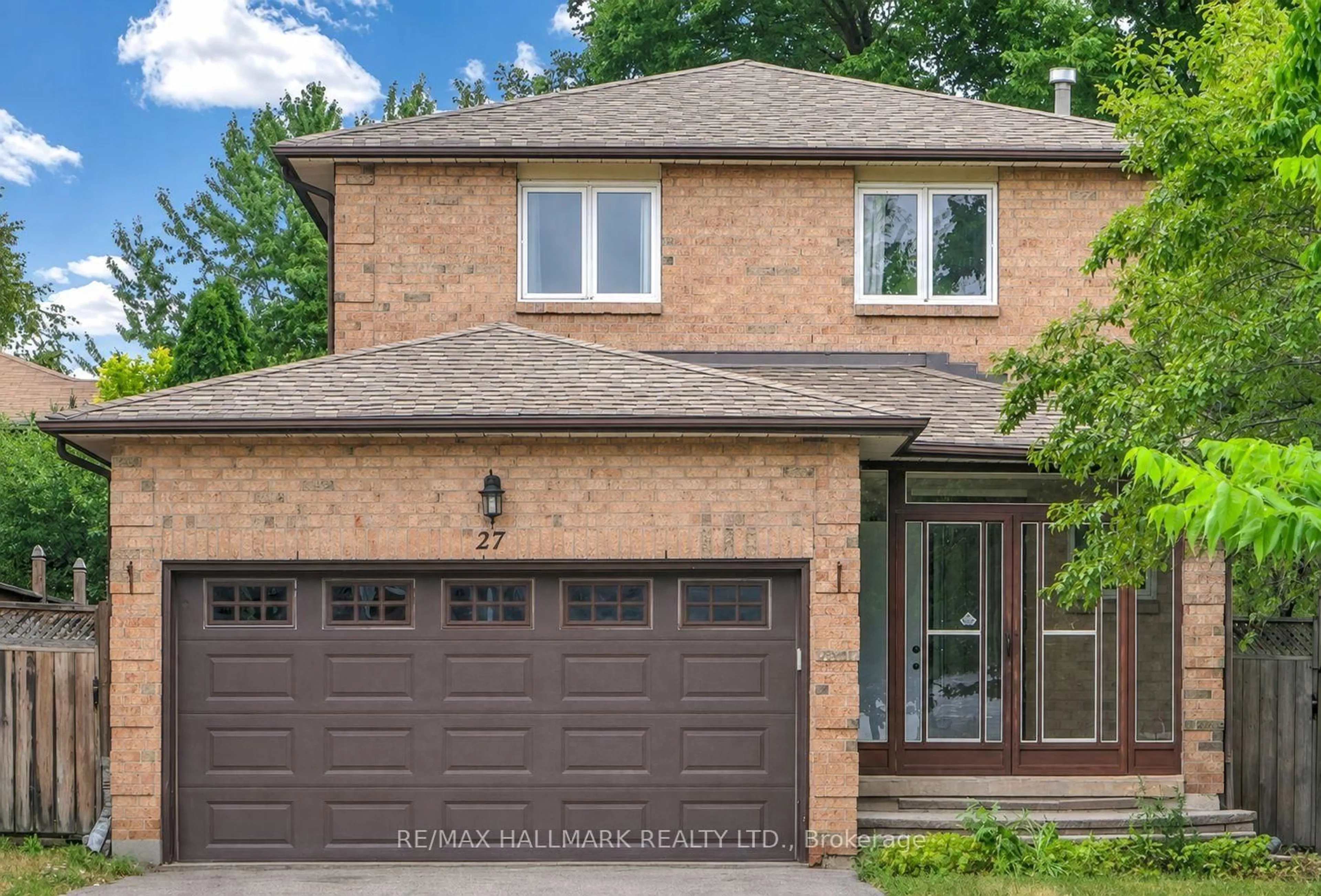 Home with brick exterior material, street for 27 Pugsley Ave, Richmond Hill Ontario L4C 8V2