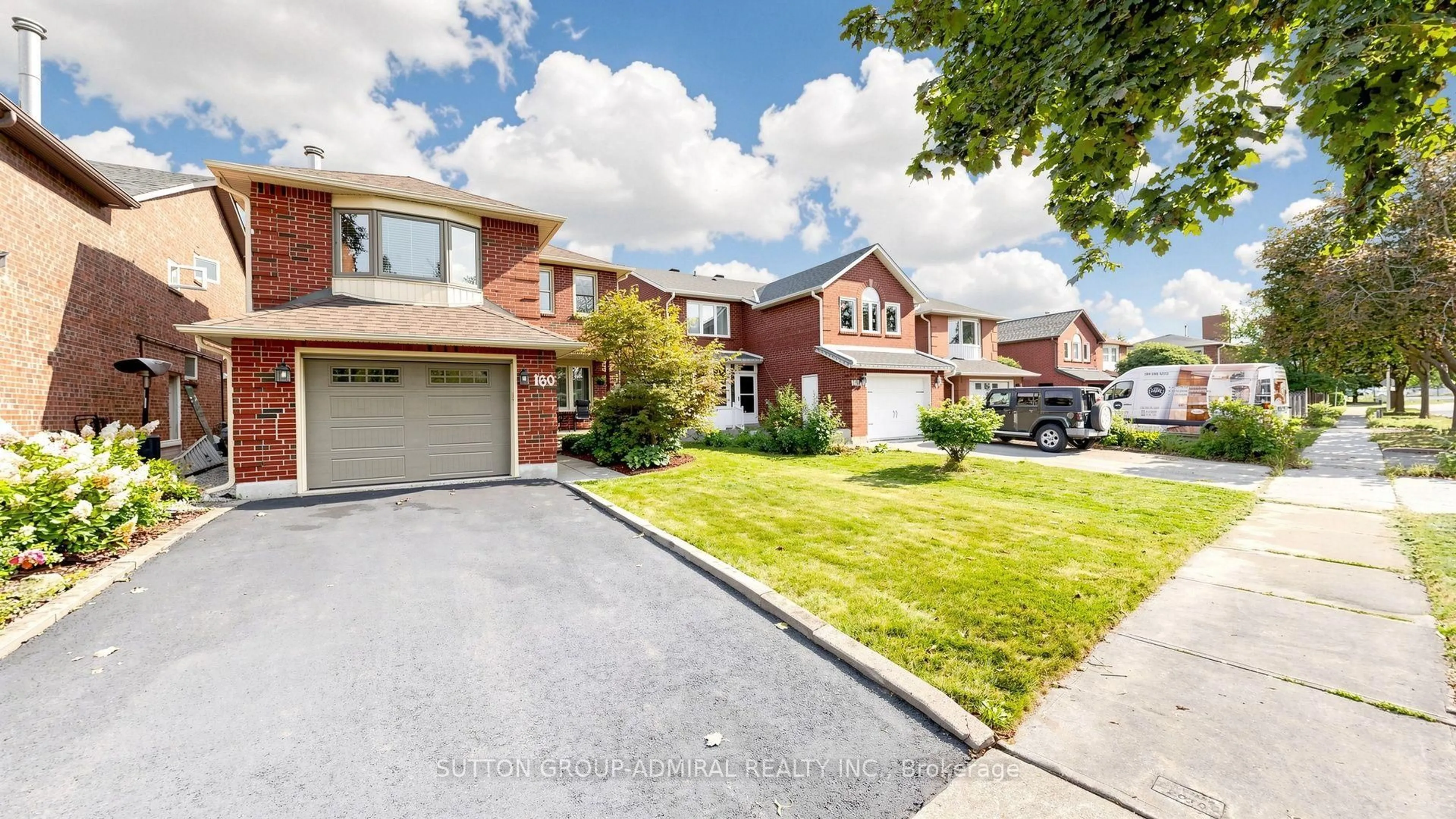 Home with brick exterior material, street for 160 Marlott Rd, Vaughan Ontario L6A 1H2