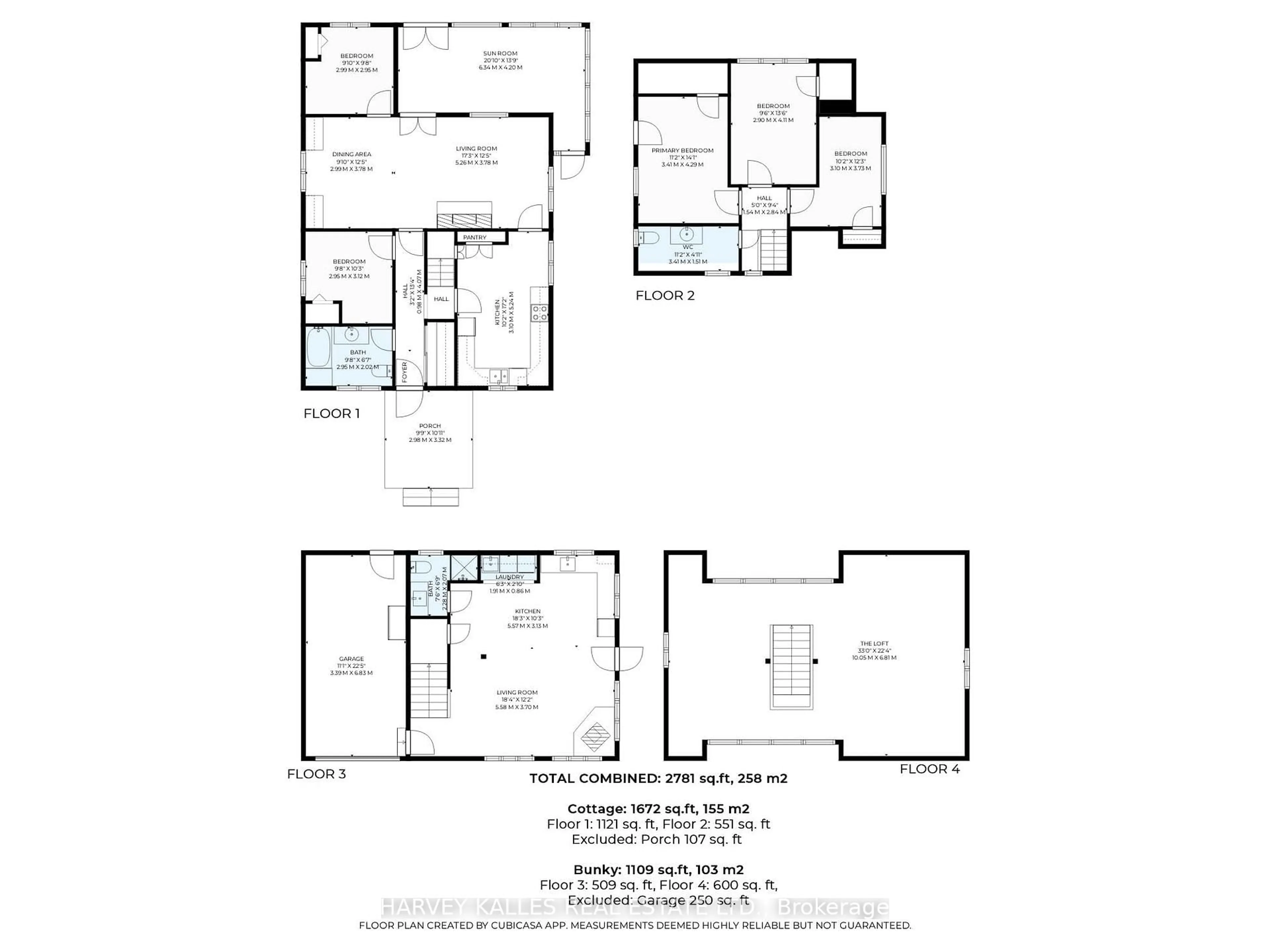 Floor plan for 607 Cedarvale Dr, Innisfil Ontario L9S 4L1