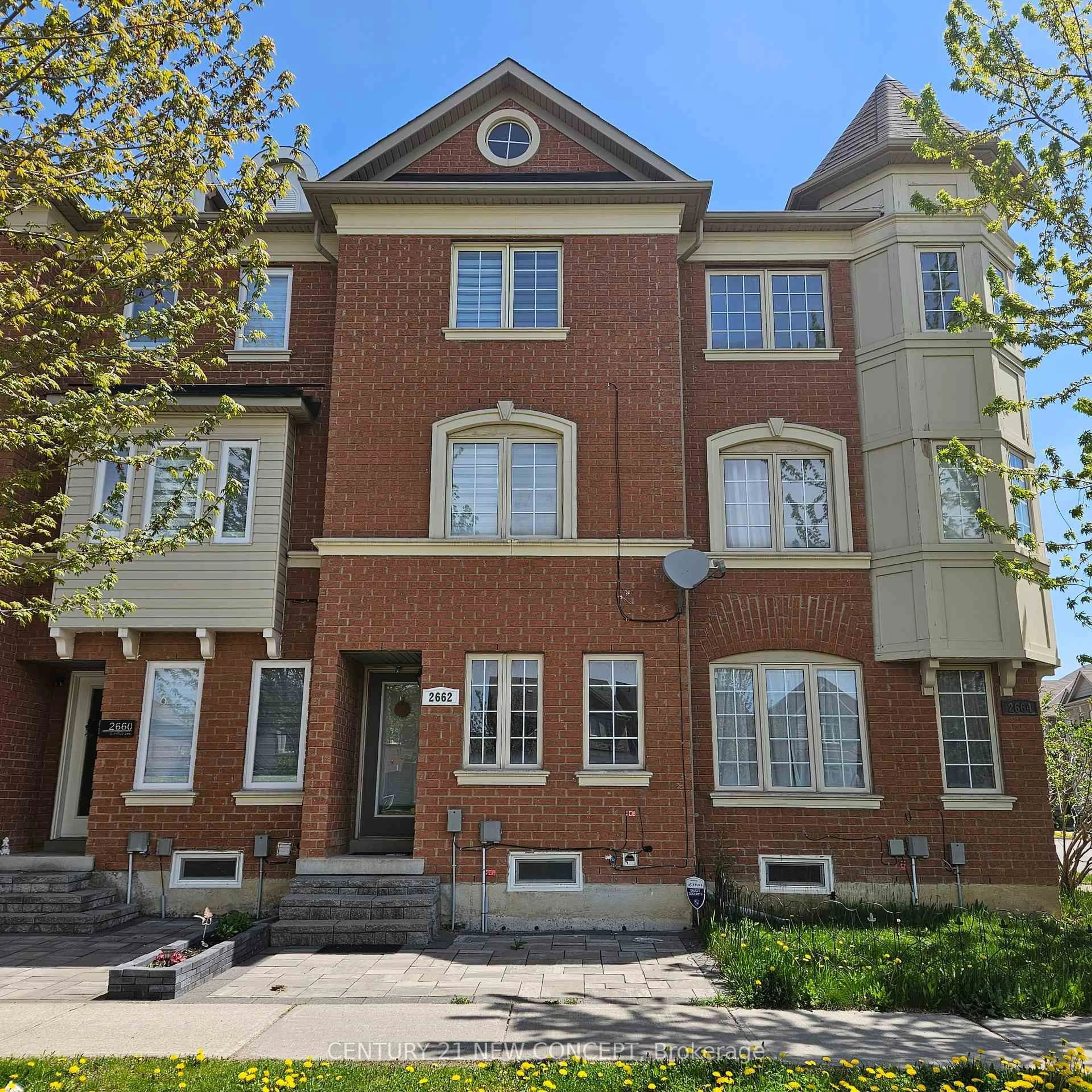 Home with brick exterior material, street for 2662 Bur Oak Ave, Markham Ontario L6B 1J1