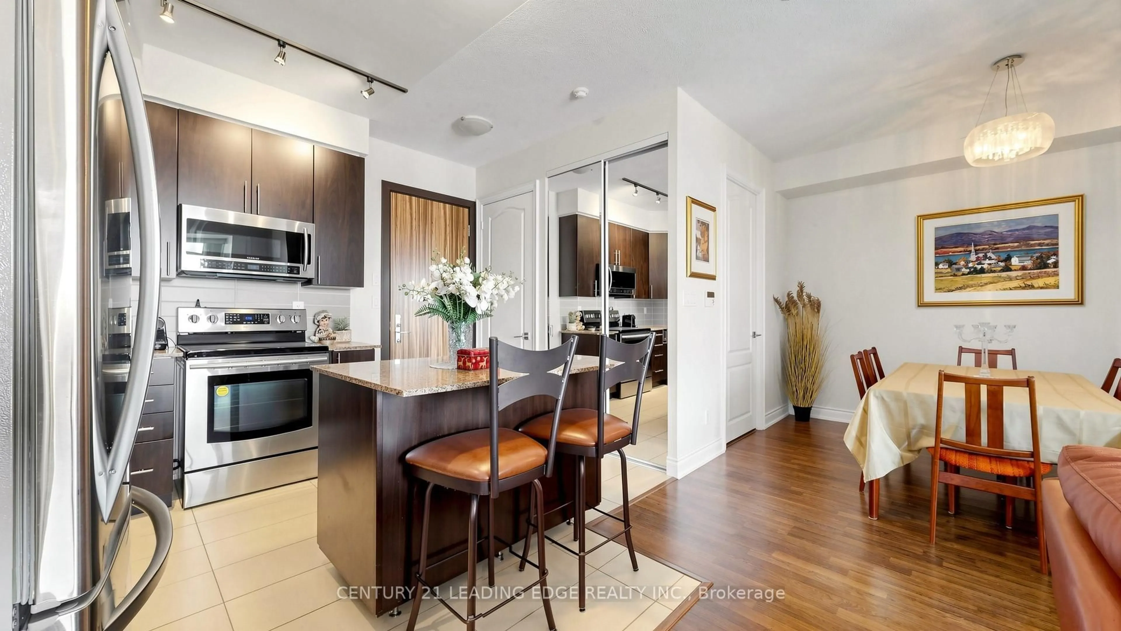 Open concept kitchen, unknown for 50 Clegg Rd #1110, Markham Ontario L6G 0C6