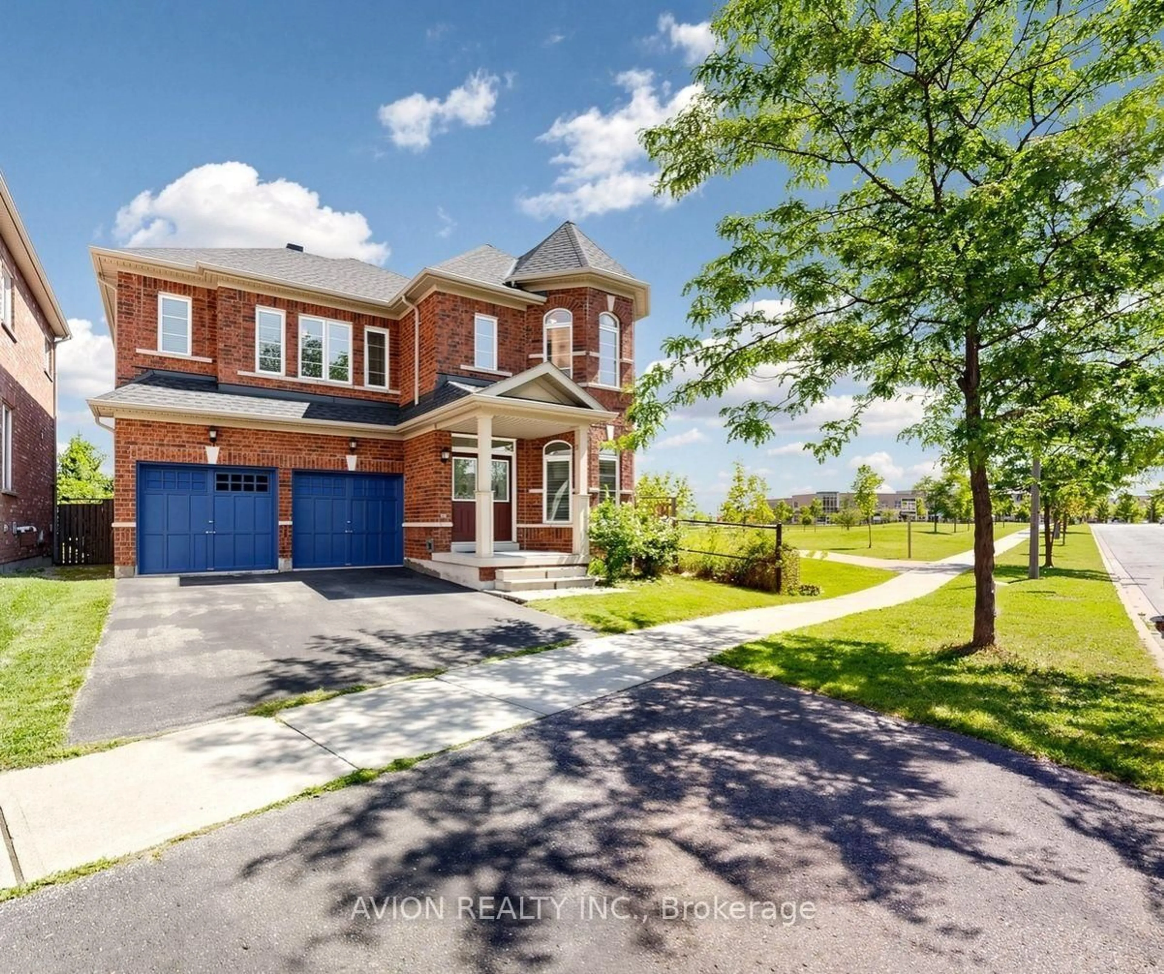Home with brick exterior material, street for 107 Alexander Lawrie Ave, Markham Ontario L6E 0J7