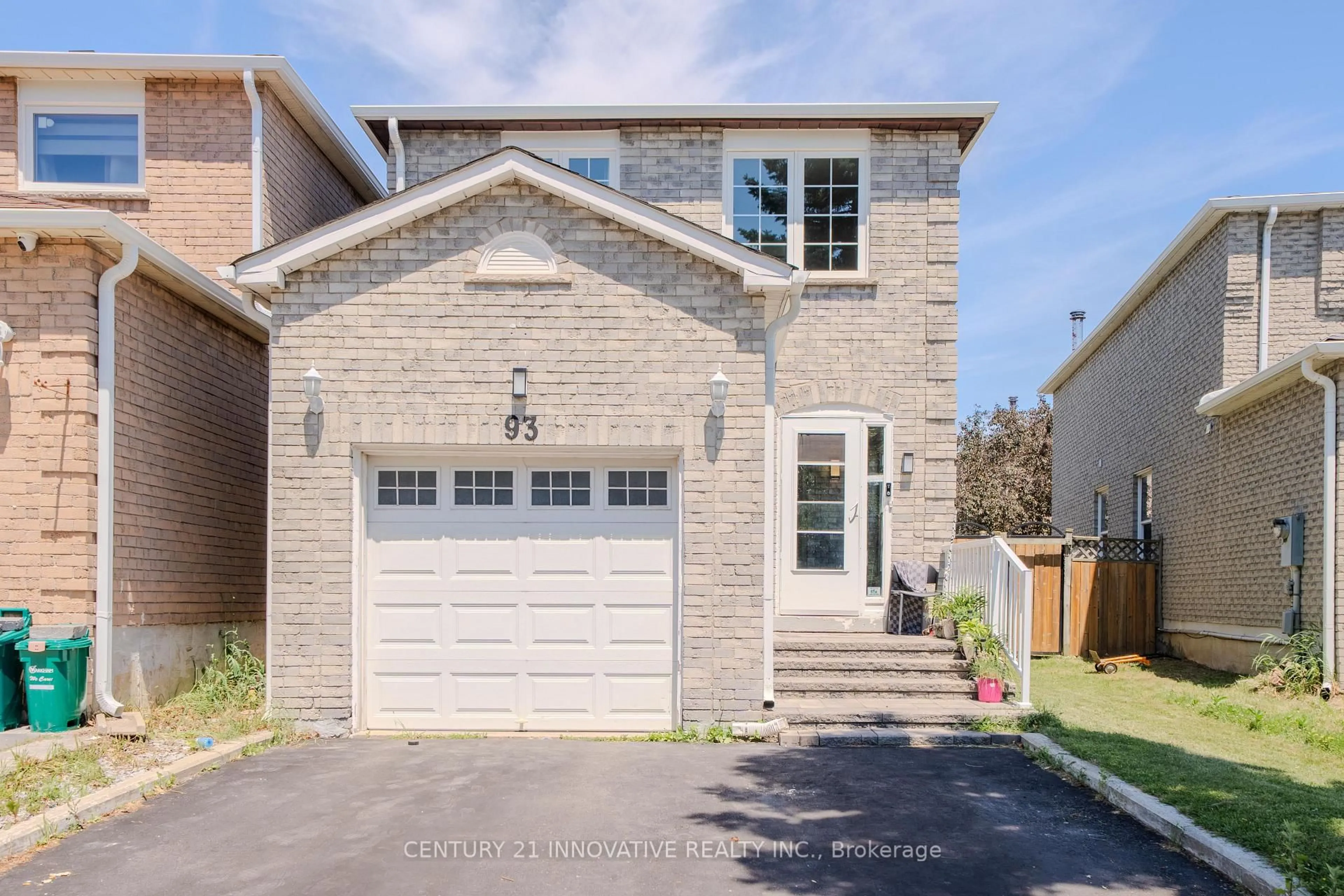 Home with brick exterior material, street for 93 William Honey Cres, Markham Ontario L3S 2M2