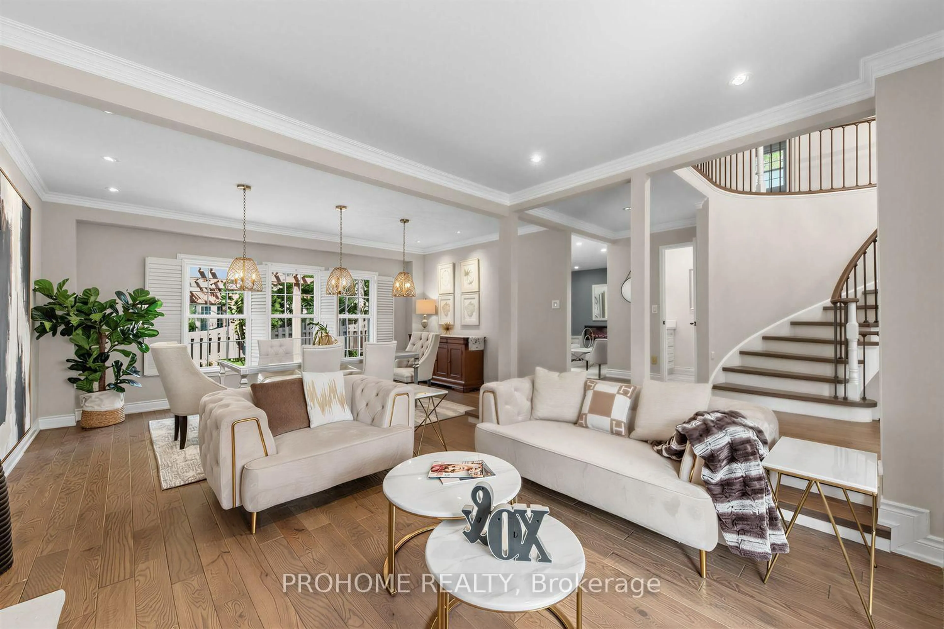 Living room with furniture, unknown for 43 Rosemead Clse, Markham Ontario L3R 3Z4