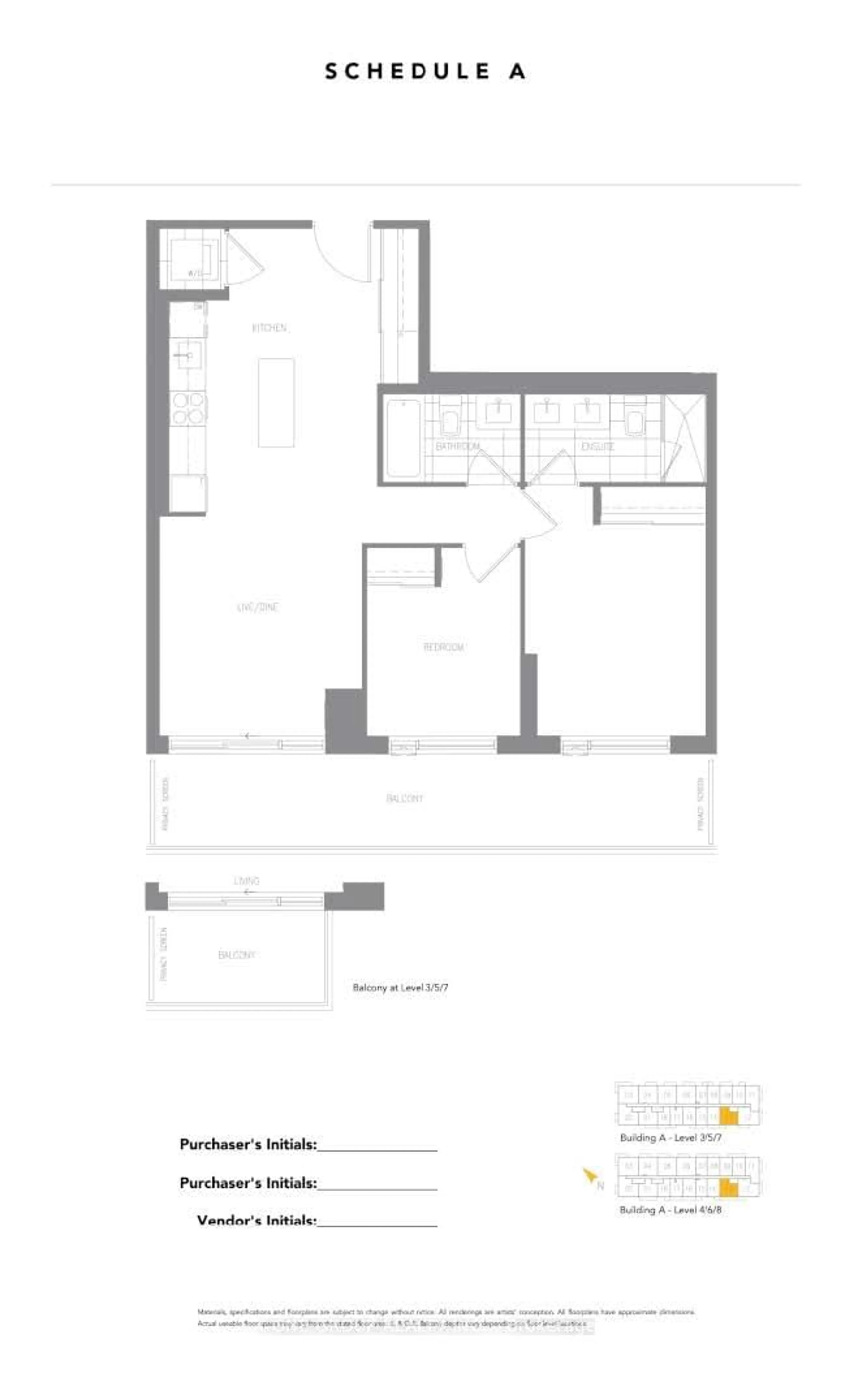 Floor plan for 6 David Eyer Rd #313, Richmond Hill Ontario L4S 0N5