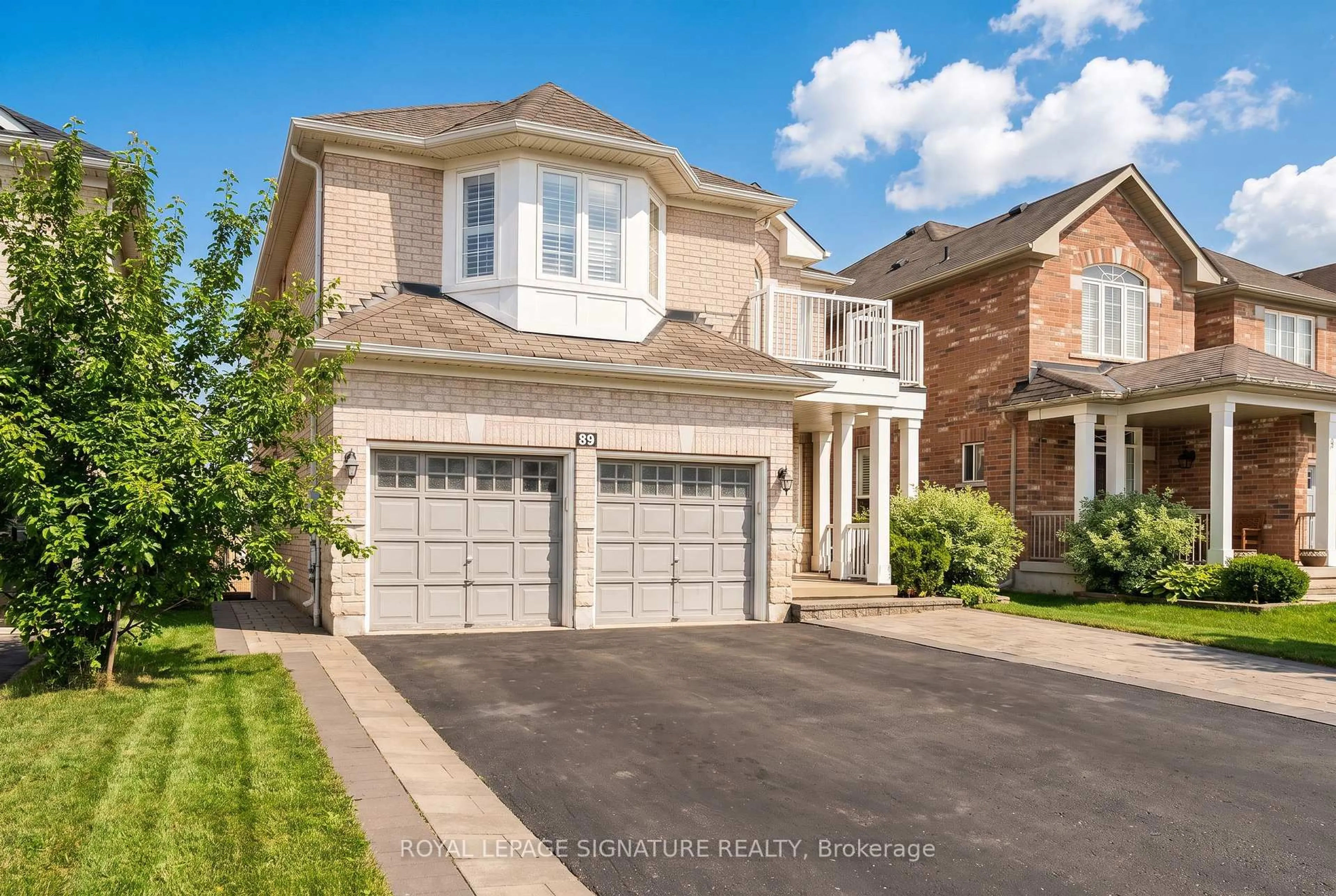 Home with brick exterior material, street for 89 Patti McCulloch Way, Newmarket Ontario L3X 3G1