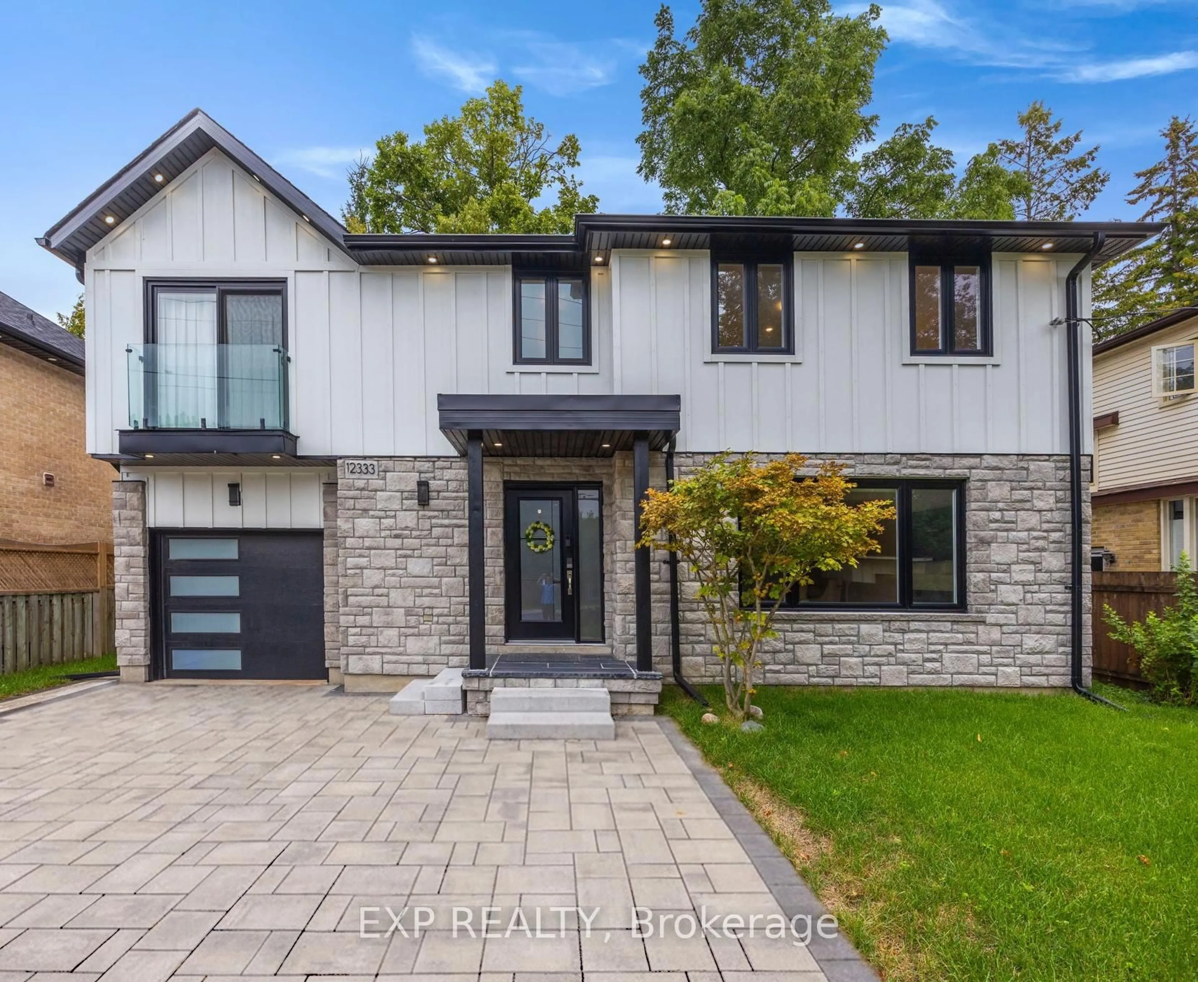 Home with brick exterior material, street for 12333 Ninth Line, Whitchurch-Stouffville Ontario L4A 1C2