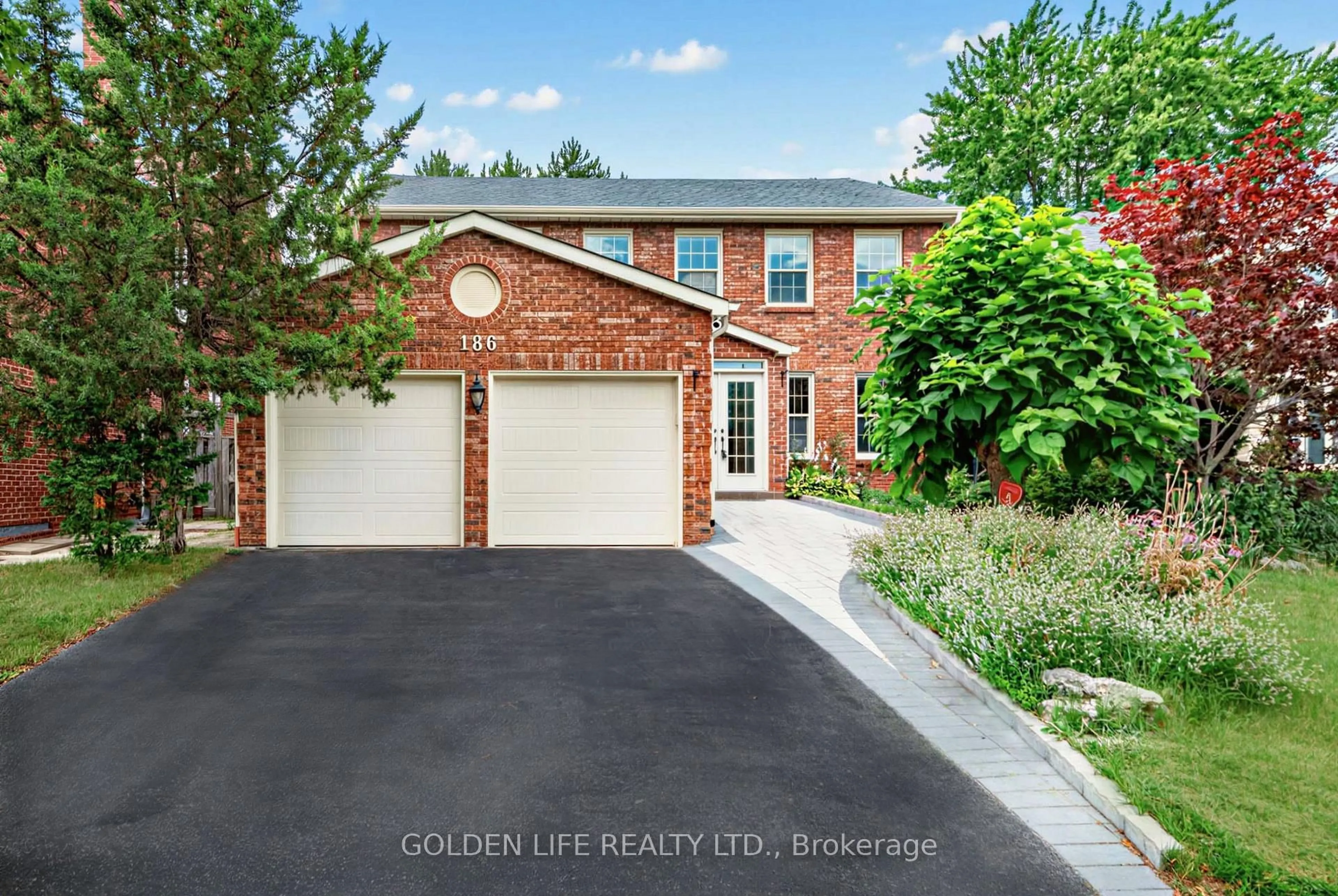 Home with brick exterior material, water/lake/river/ocean view for 186 Carlton Rd, Markham Ontario L3R 3L8