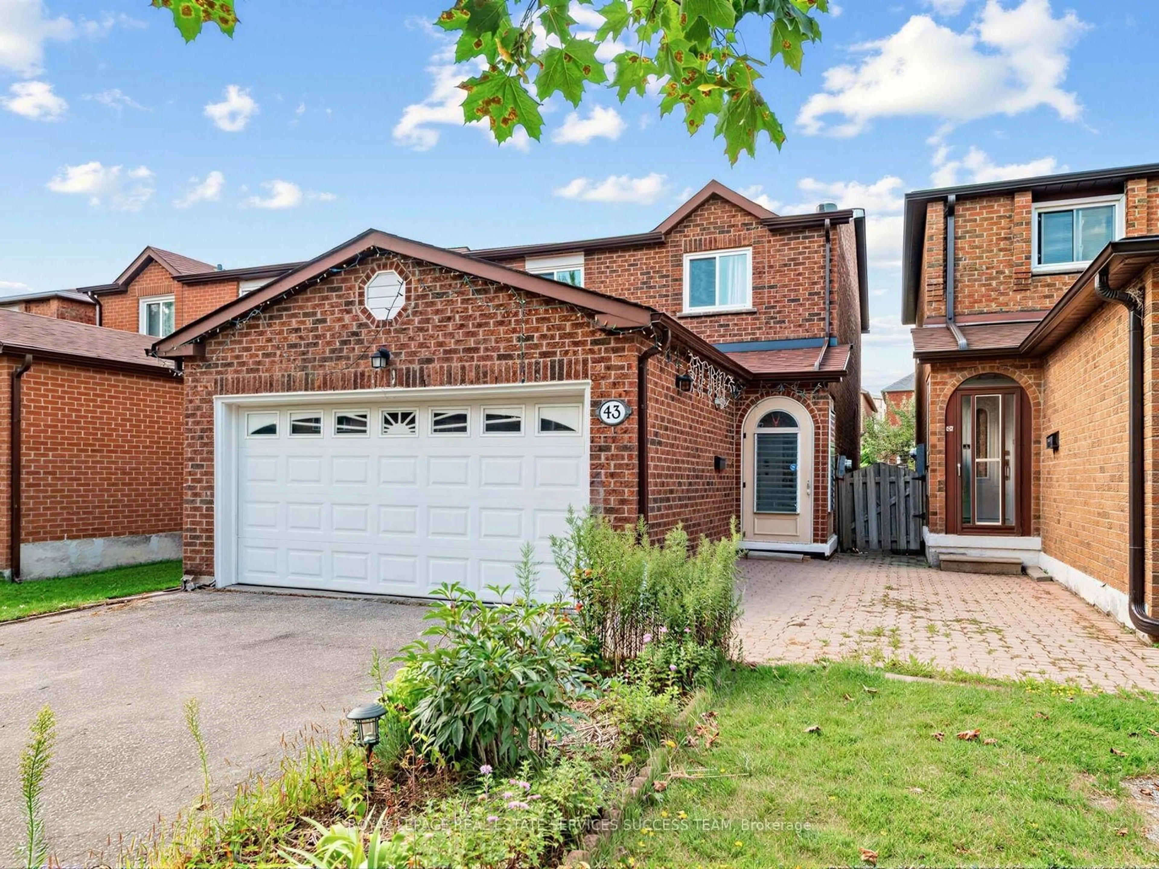 Home with brick exterior material, street for 43 Hendon Rd, Markham Ontario L3R 6Z7
