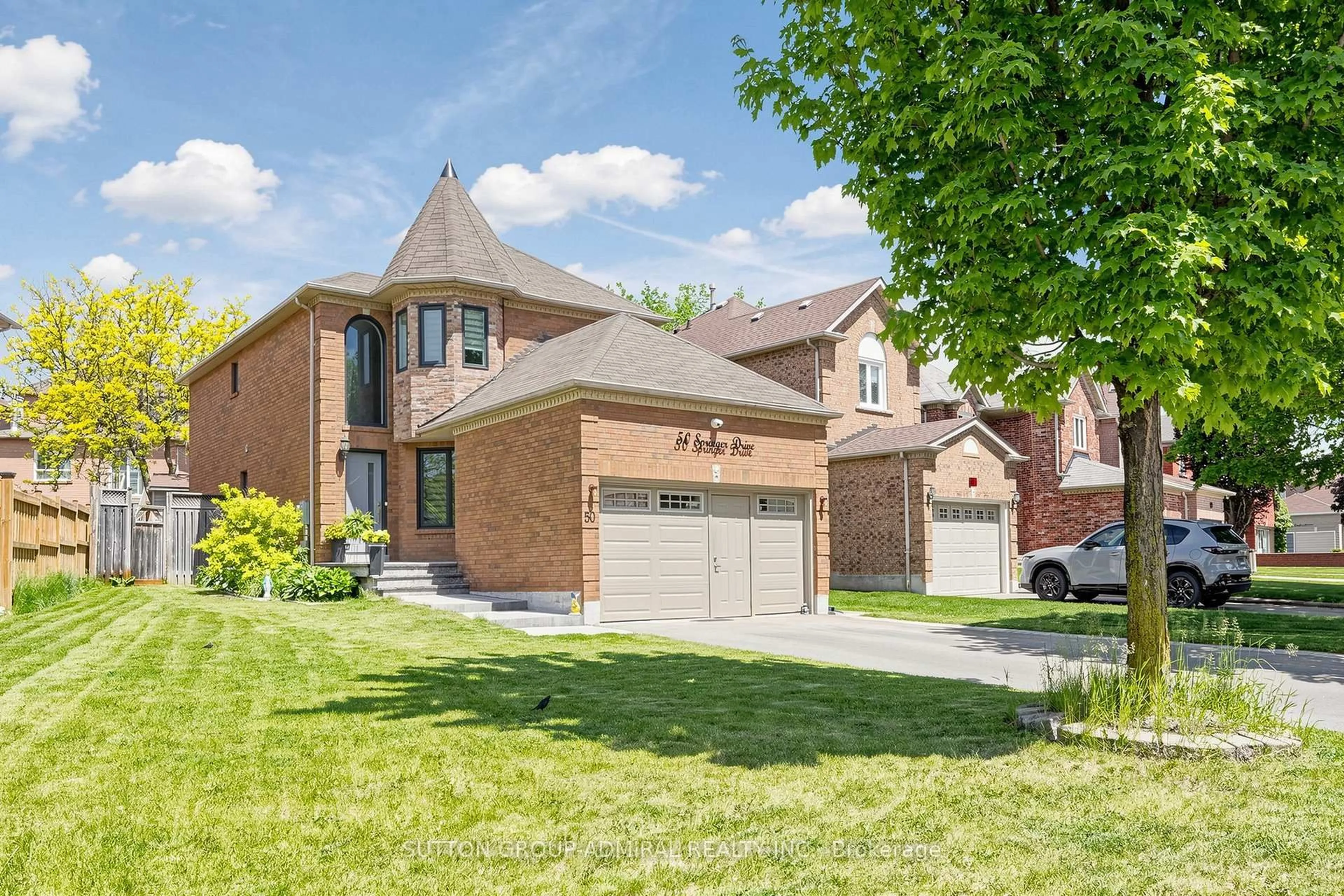 Home with brick exterior material, street for 50 Springer Dr, Richmond Hill Ontario L4C 0G1