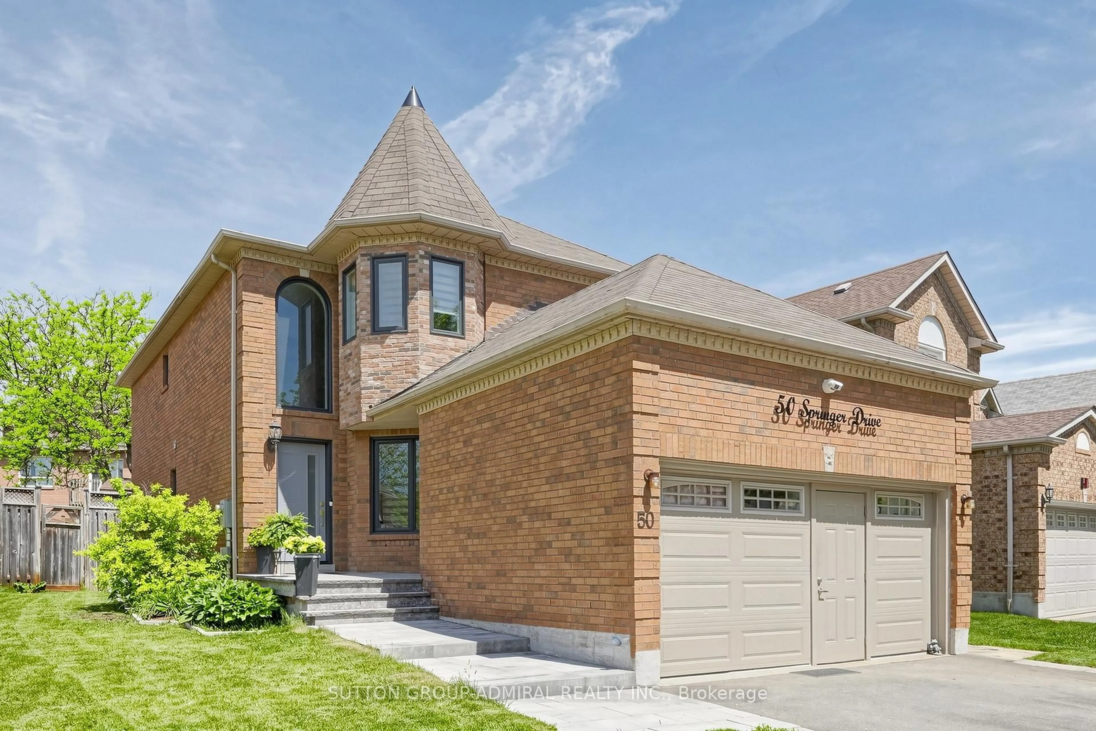 Home with brick exterior material, street for 50 Springer Dr, Richmond Hill Ontario L4C 0G1