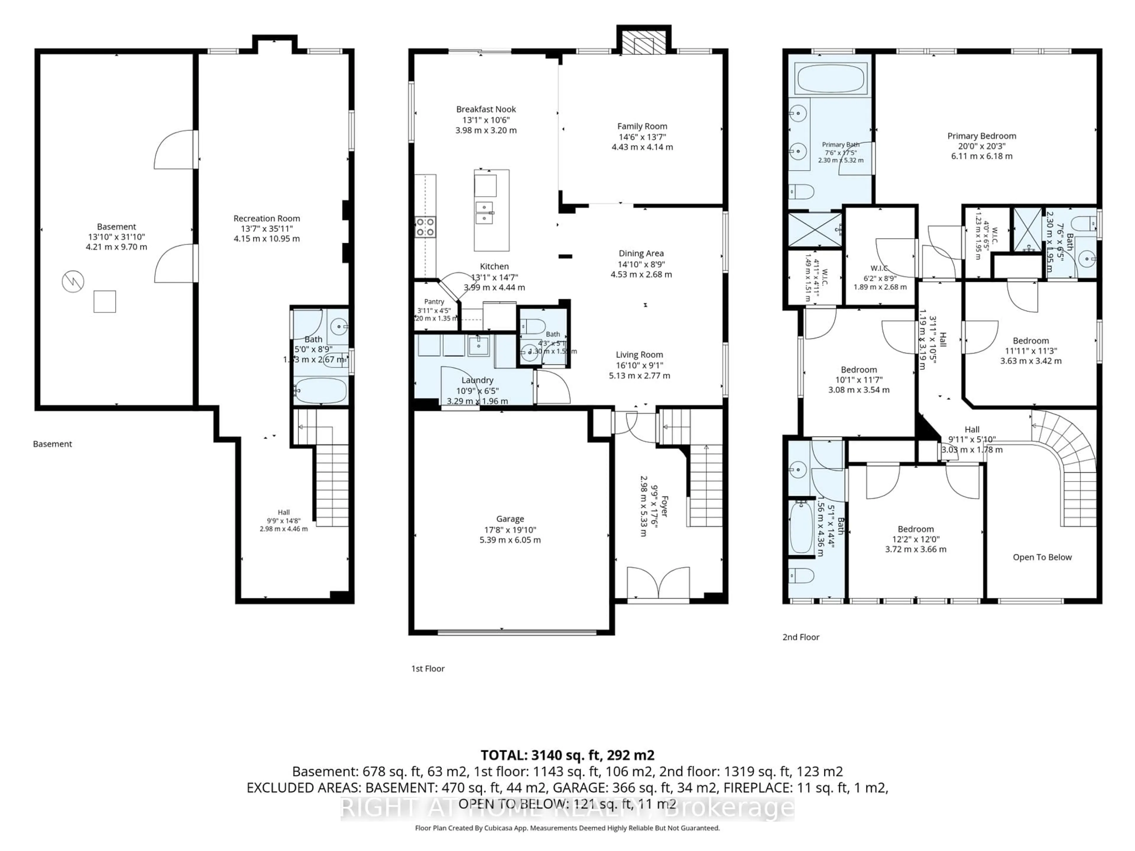 Floor plan for 216 Greenwood Rd, Whitchurch-Stouffville Ontario L4A 4N8