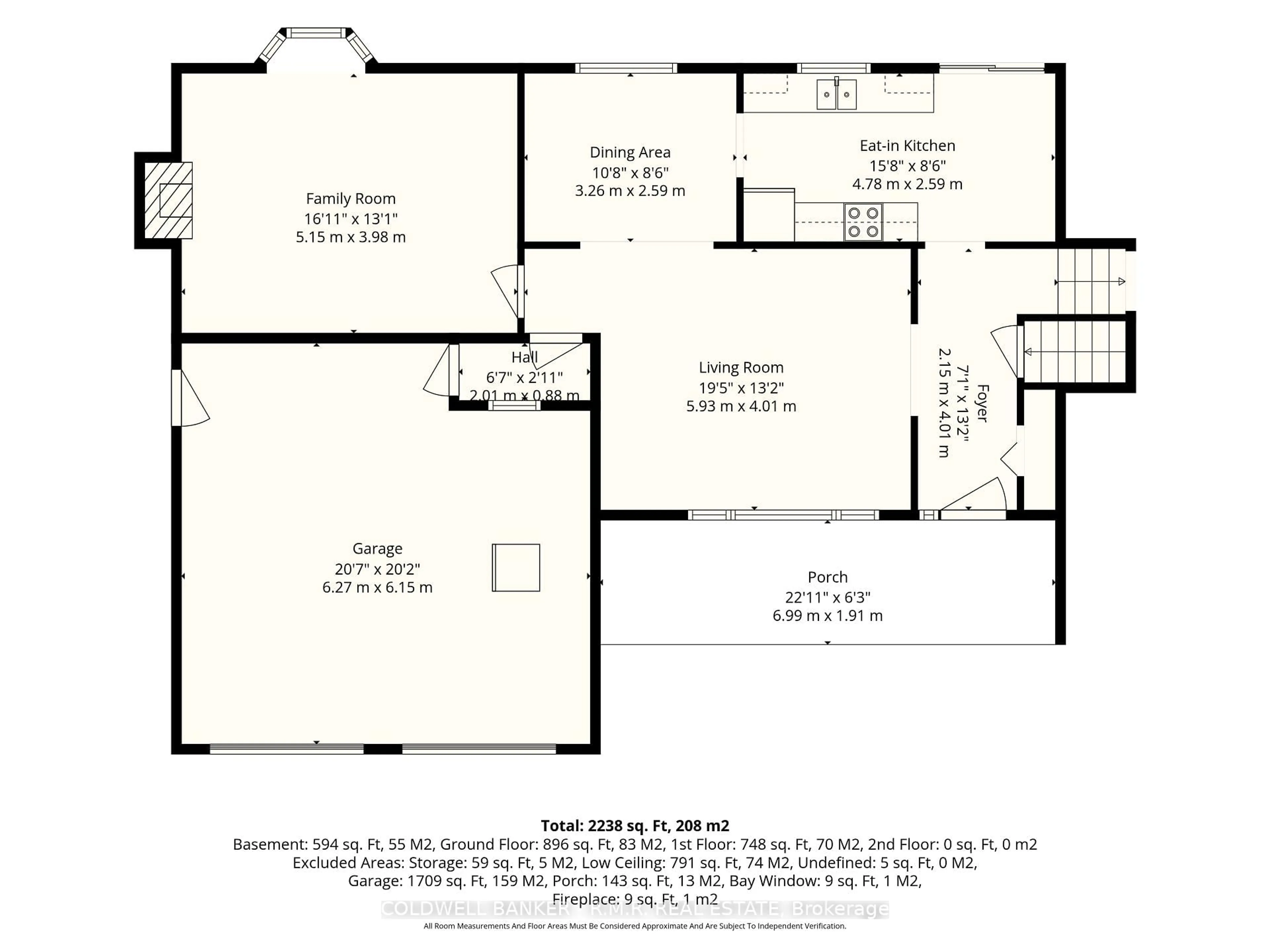Floor plan for 7901 Concession 6th Concession, Uxbridge Ontario L9P 1R2