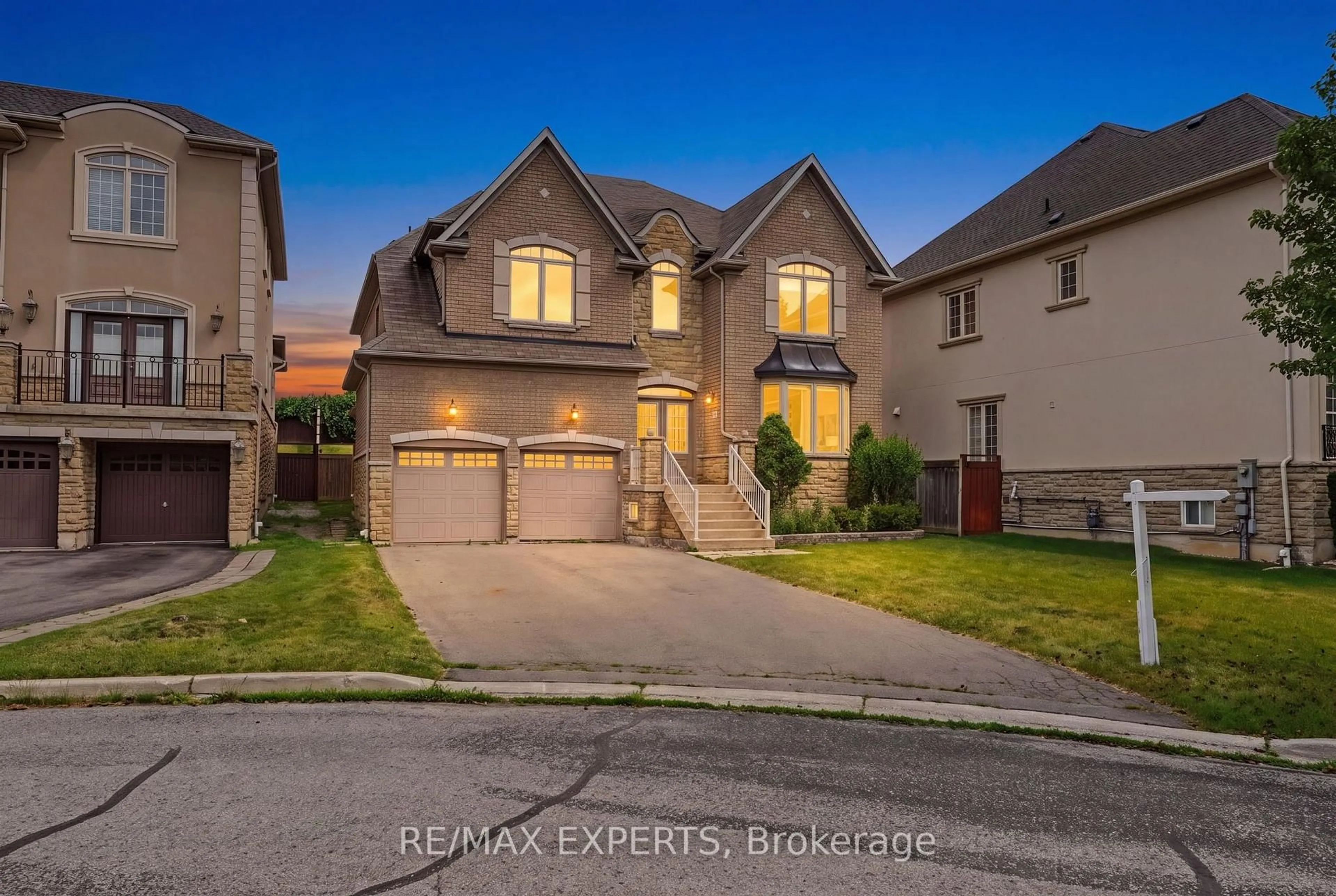 Home with brick exterior material, street for 12 Sweet Valerie Crt, Vaughan Ontario L6A 0C6