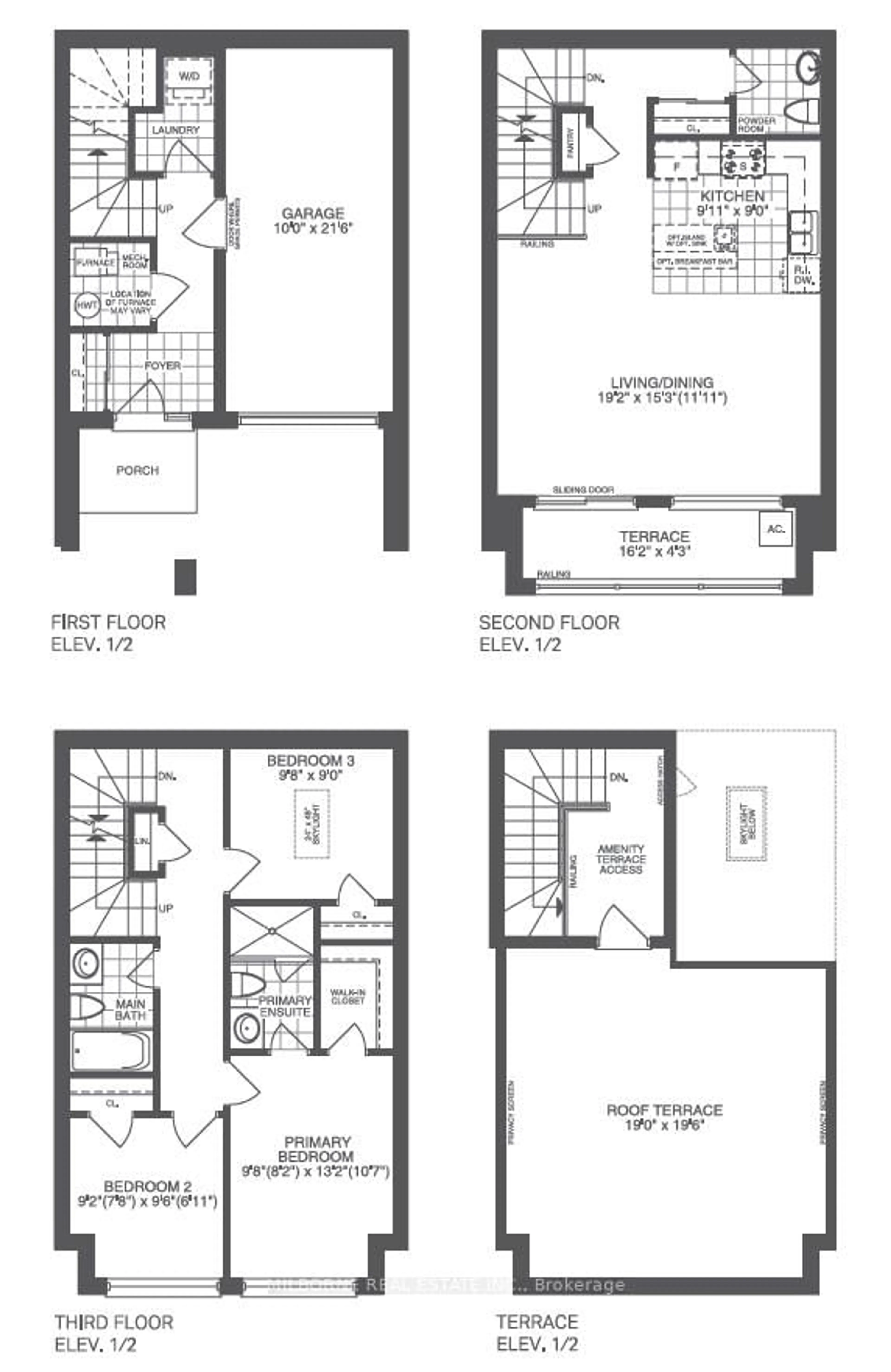 Floor plan for 8 Arthur Plaxton Way, Markham Ontario L6E 2E5