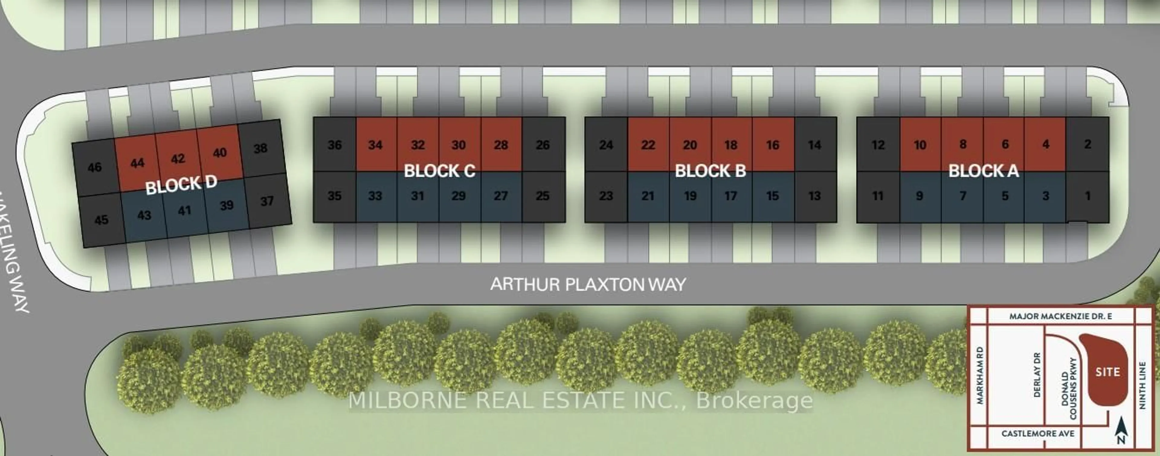 Floor plan for 180 Arthur Plaxton Way, Markham Ontario L6E 2E5