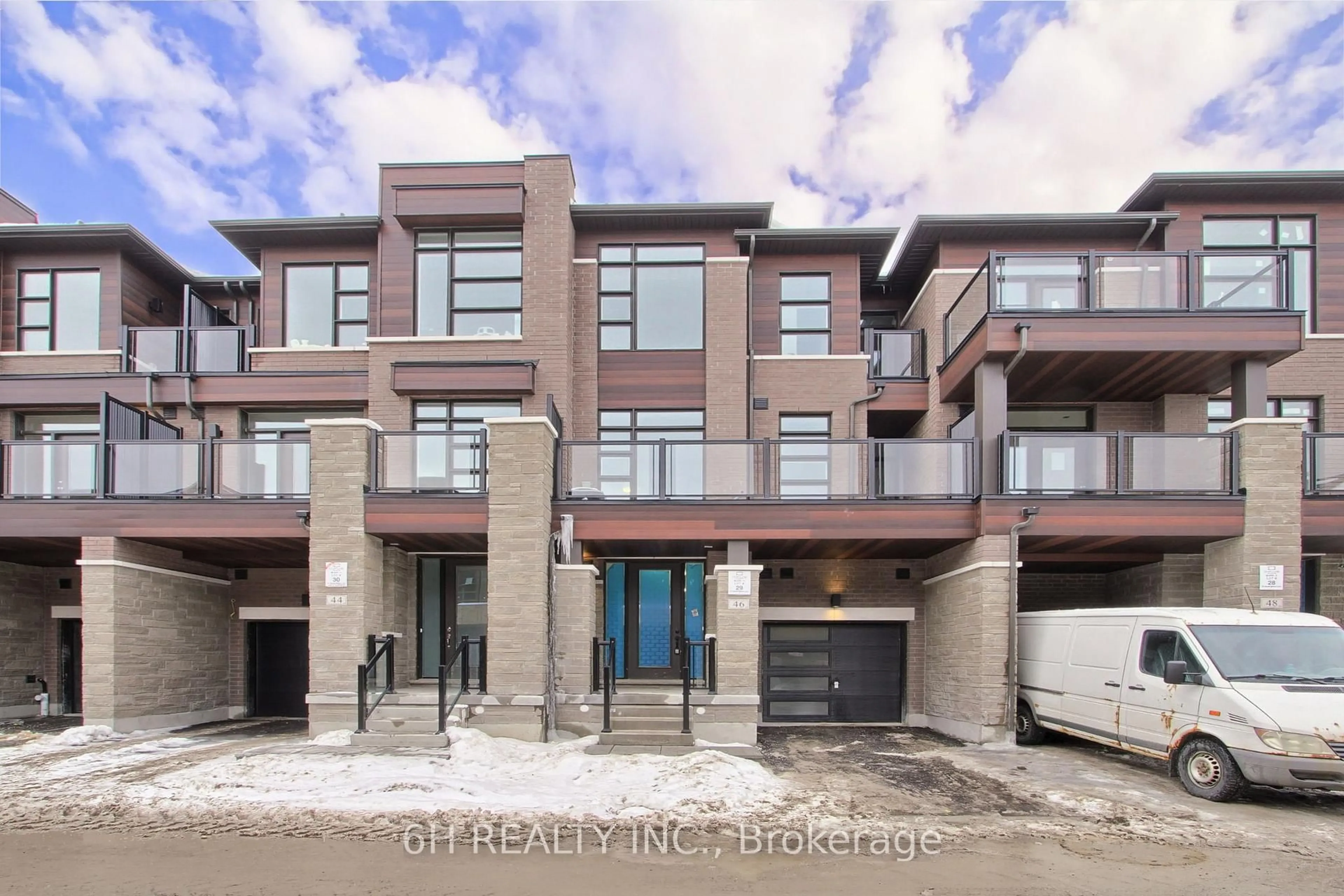 Home with brick exterior material, street for 46 Harold Wilson Lane #Lot 29, Richmond Hill Ontario L4S 1N5