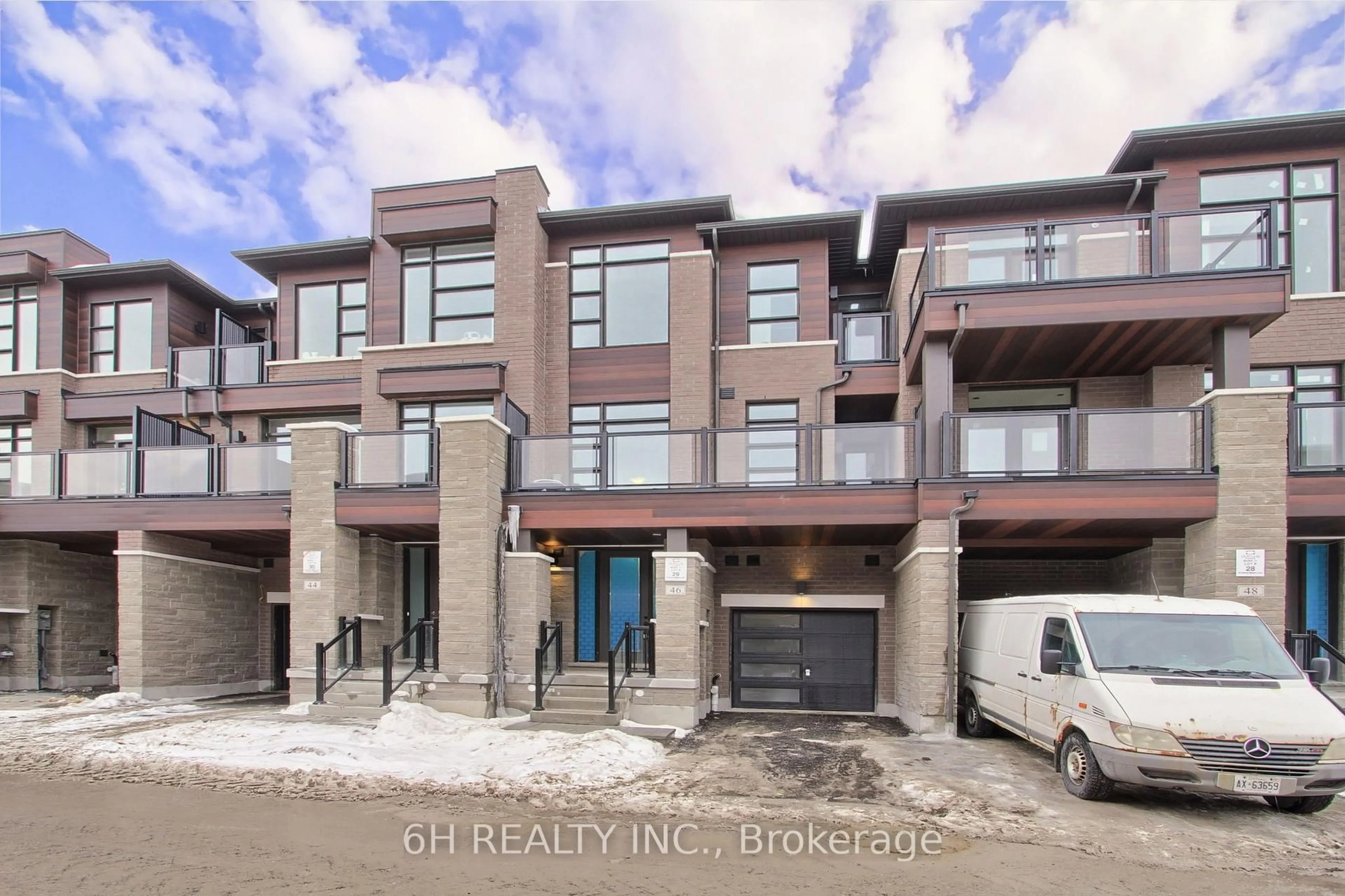 Home with brick exterior material, street for 46 Harold Wilson Lane #Lot 29, Richmond Hill Ontario L4S 1N5