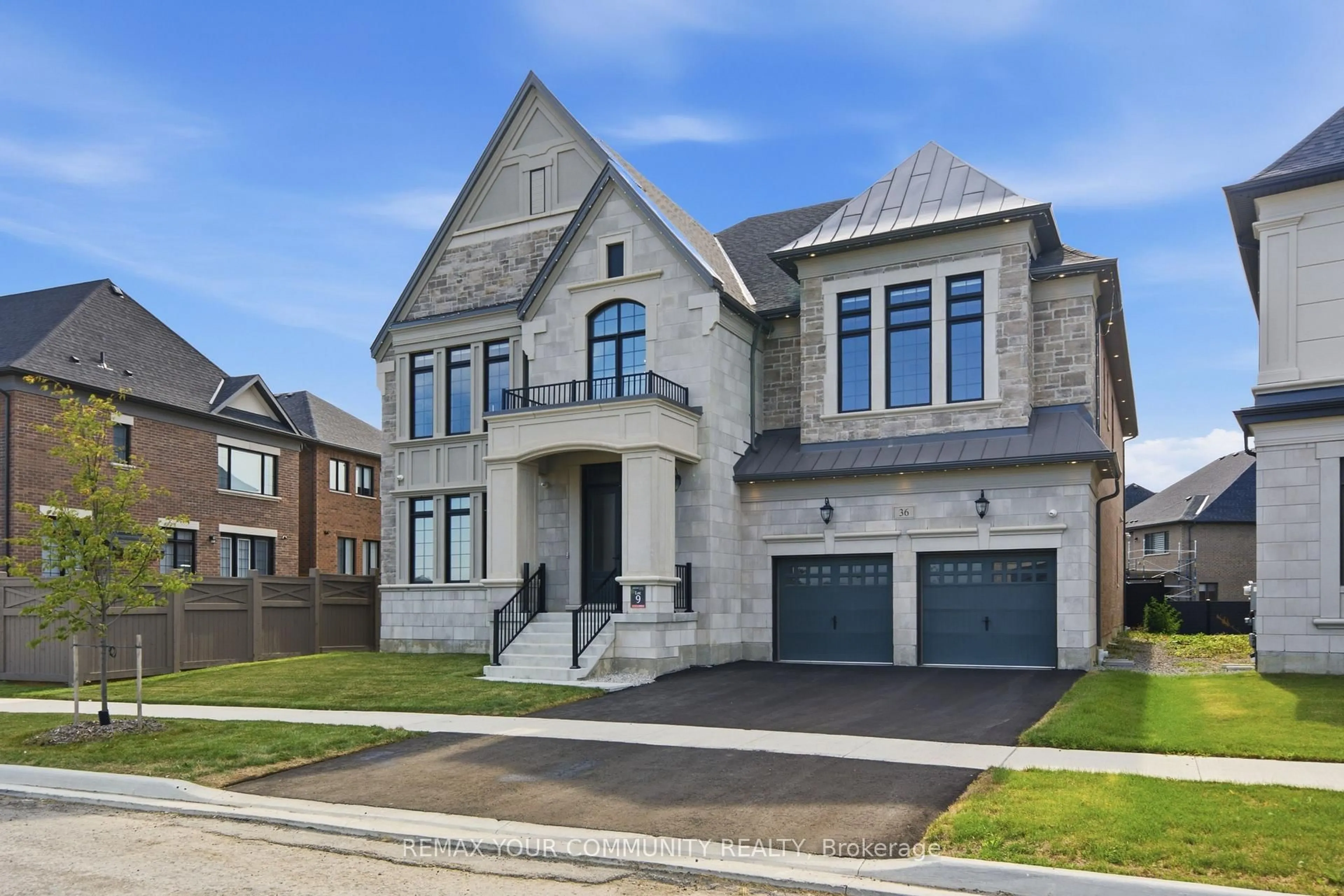 Home with brick exterior material, street for 36 Arbordale Dr, Vaughan Ontario L4H 5K5