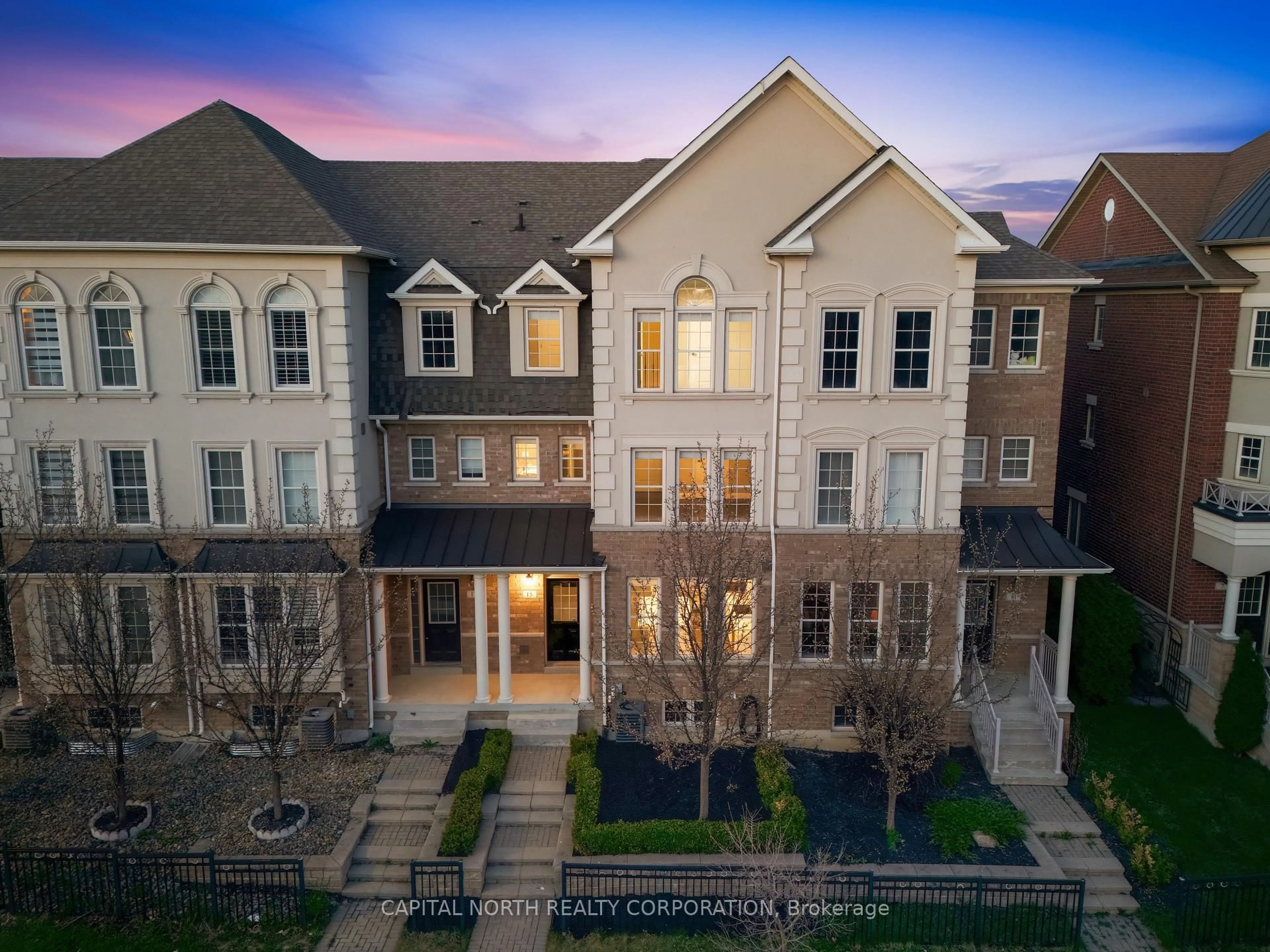 A pic from outside/outdoor area/front of a property/back of a property/a pic from drone, unknown for 15 Poetry Dr, Vaughan Ontario L4H 3P8