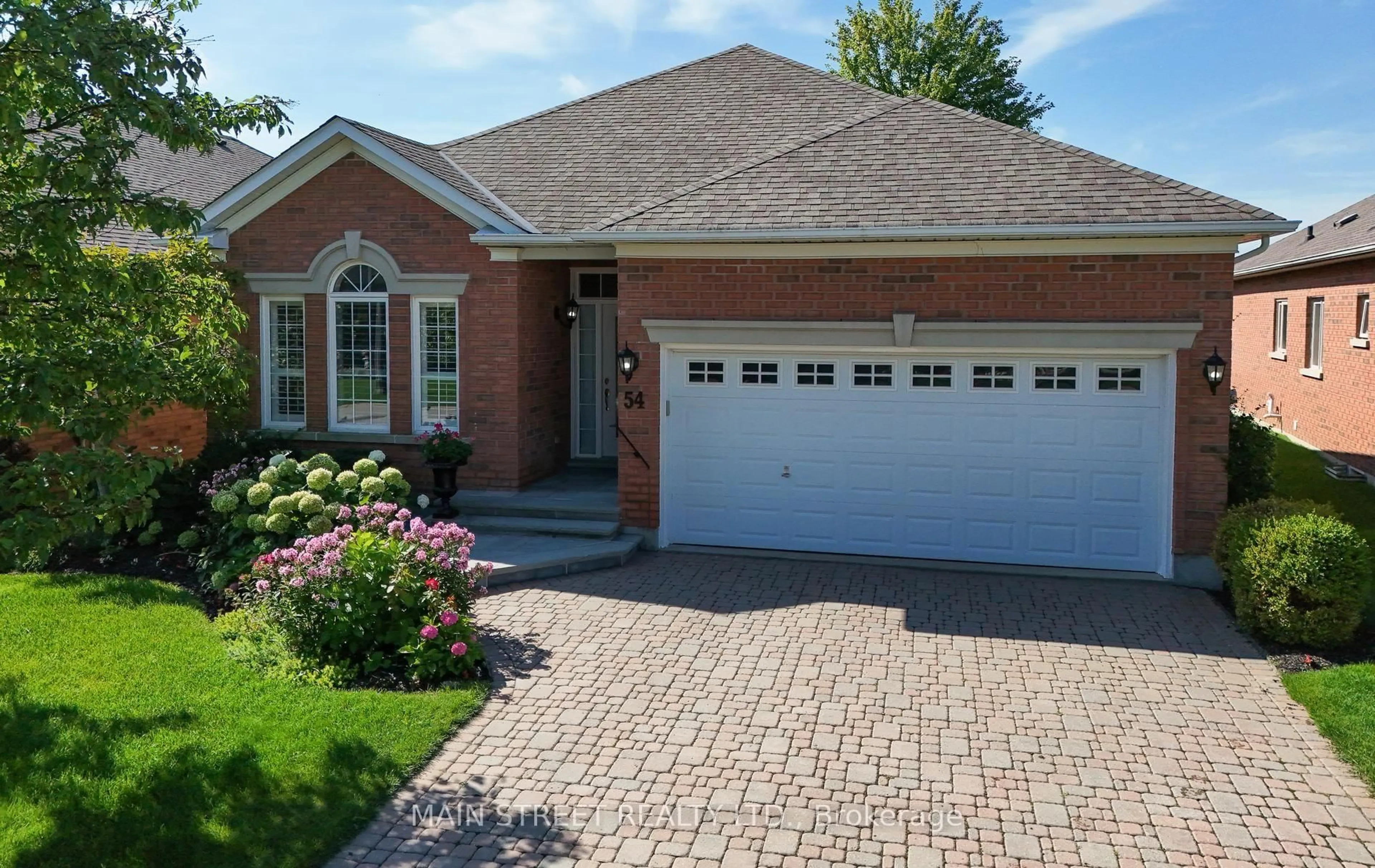 Home with brick exterior material, street for 54 Couples Gallery, Whitchurch-Stouffville Ontario L4A 1M6