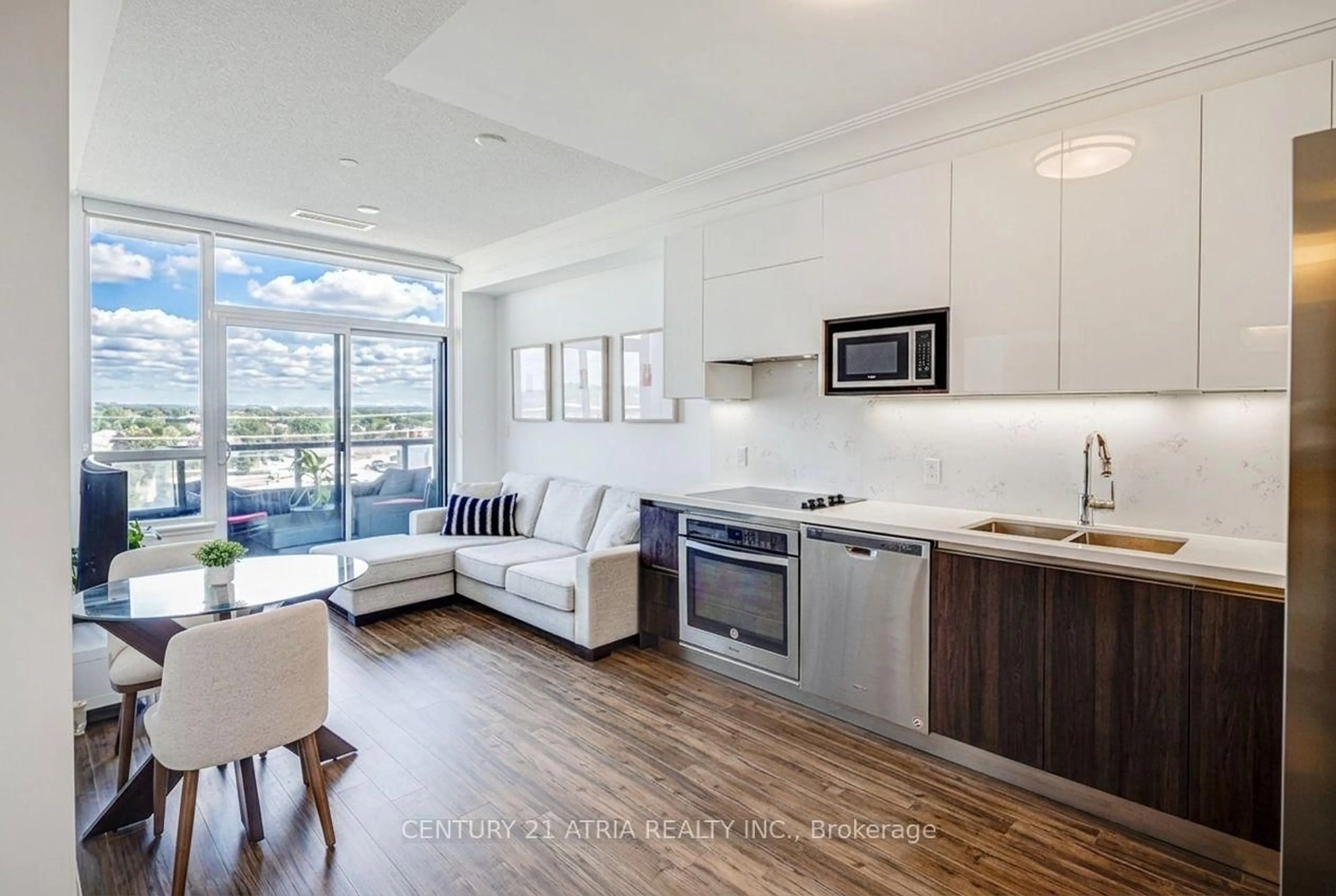 Open concept kitchen, unknown for 25 Water Walk Dr #RG15, Markham Ontario L6G 0G3