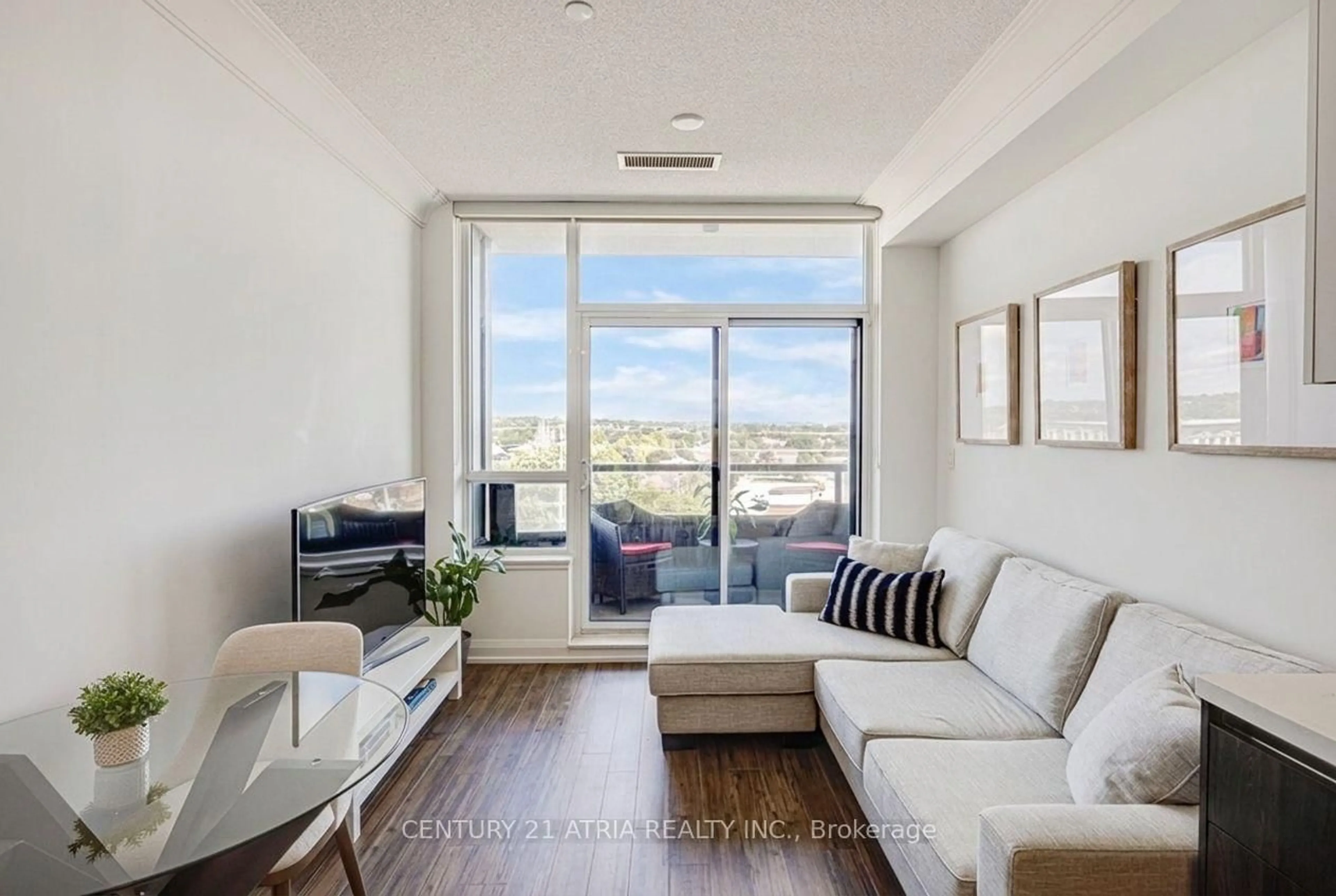 Living room with furniture, unknown for 25 Water Walk Dr #RG15, Markham Ontario L6G 0G3