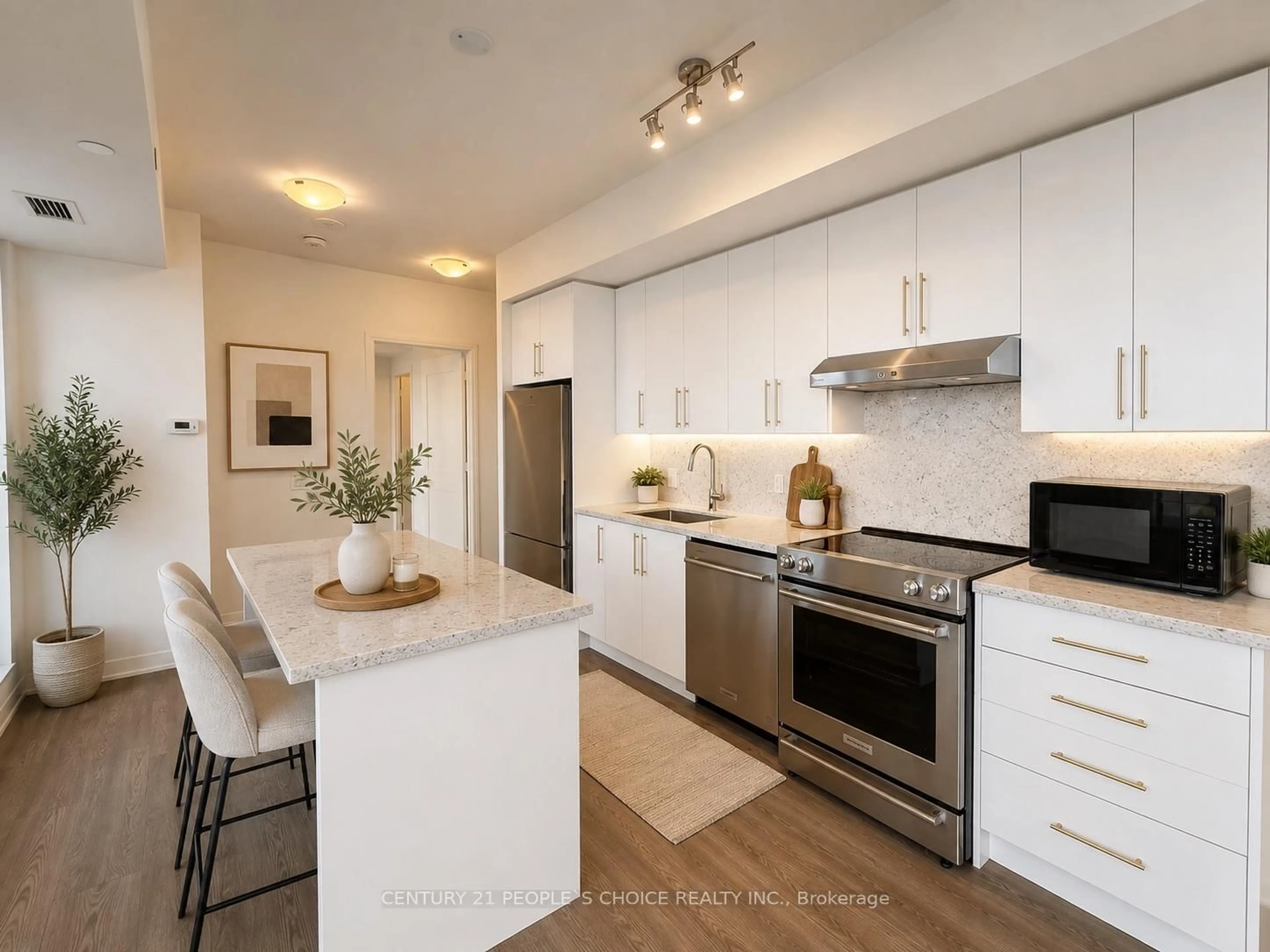 Open concept kitchen, unknown for 8960 Jane St #205, Vaughan Ontario L4K 0N9