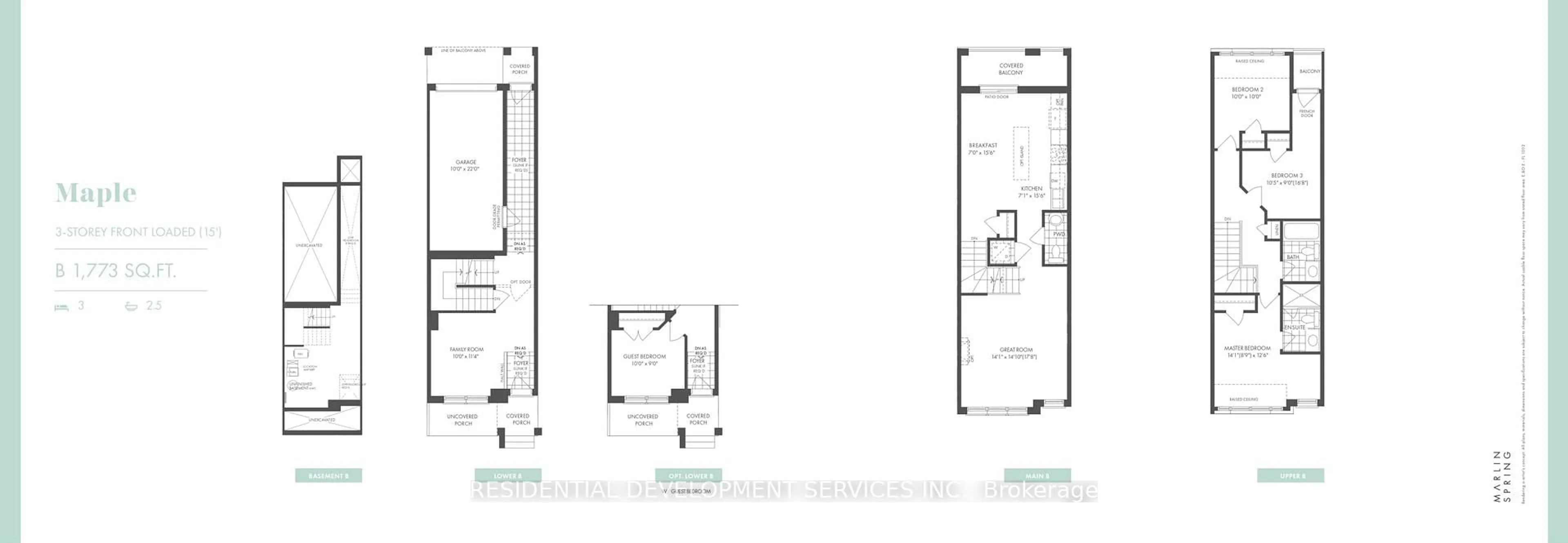 Floor plan for 47 George Bales Lane, Richmond Hill Ontario L4S 0P9