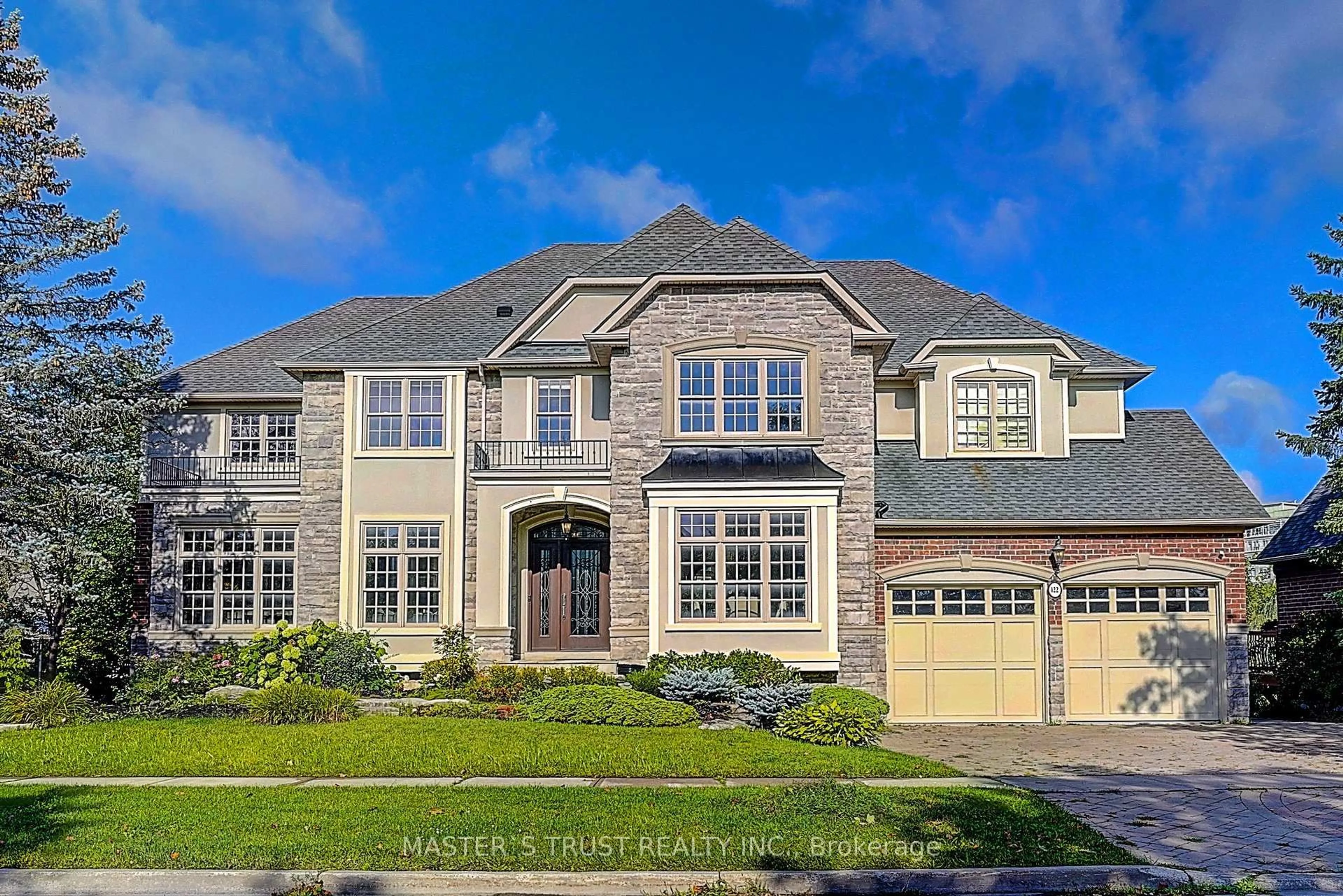 Home with brick exterior material, street for 122 Angus Glen Blvd, Markham Ontario L6C 3B8