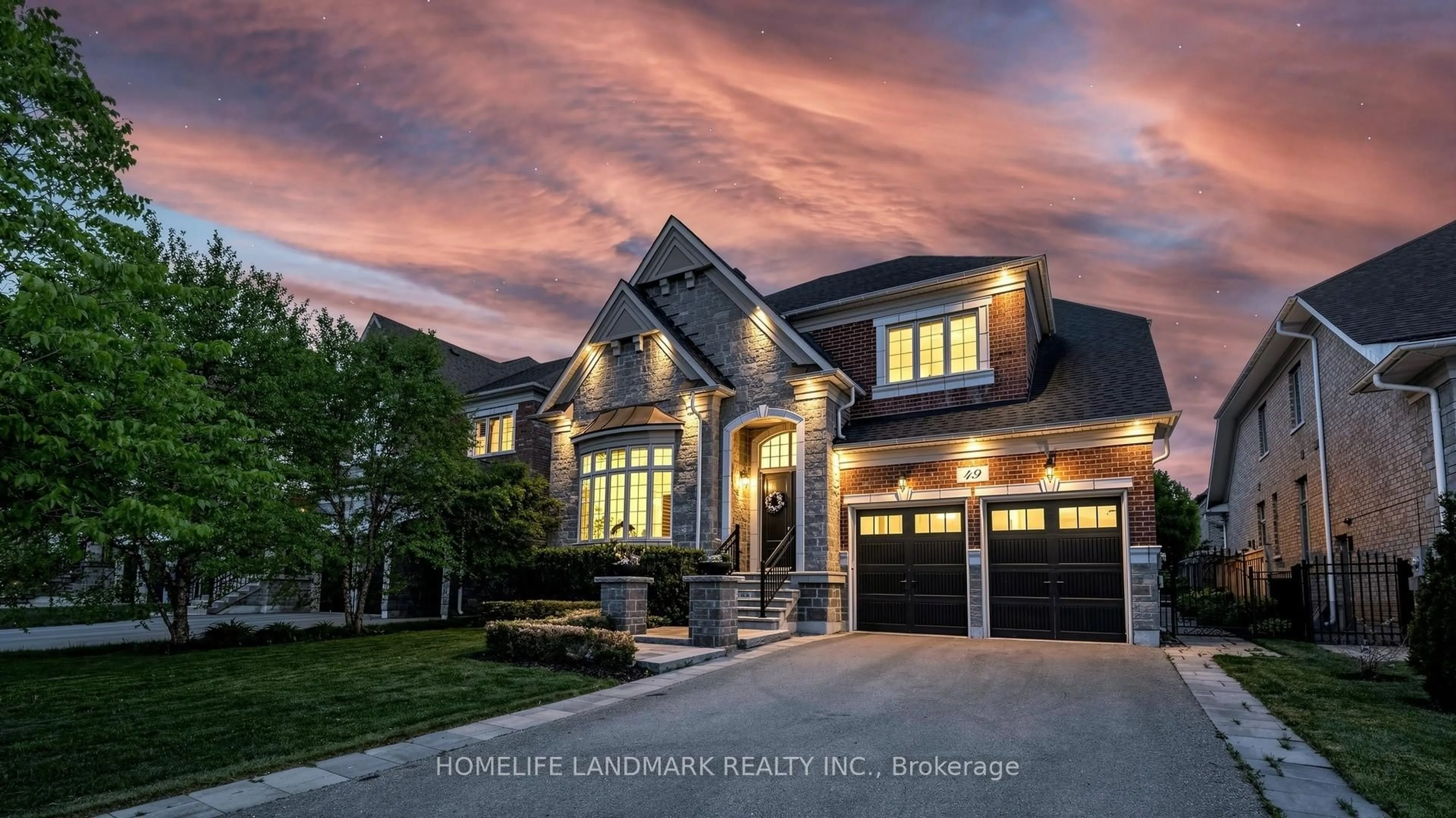Home with brick exterior material, street for 49 Langdon Dr, King Ontario L7B 0L9