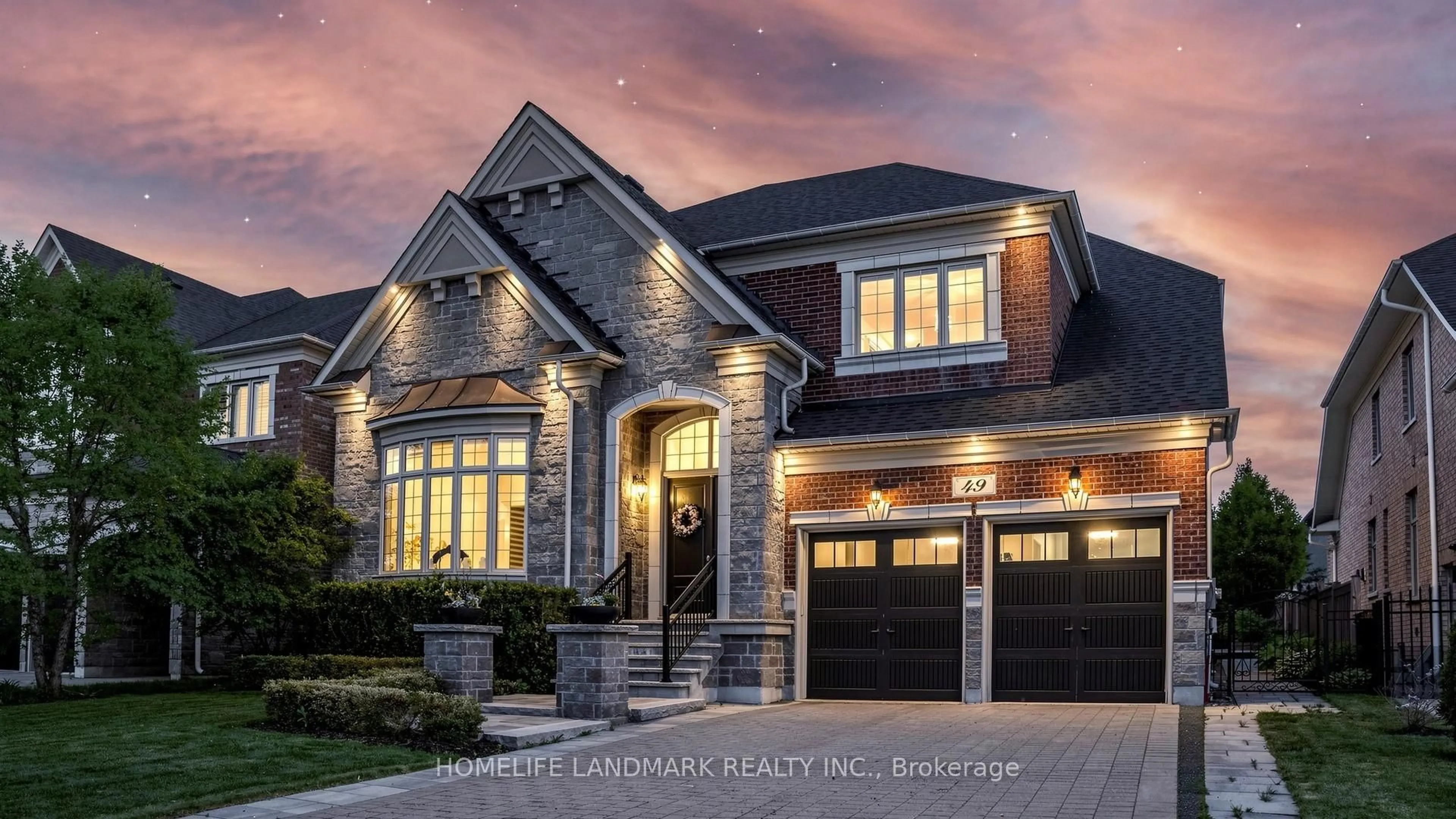 Home with brick exterior material, street for 49 Langdon Dr, King Ontario L7B 0L9