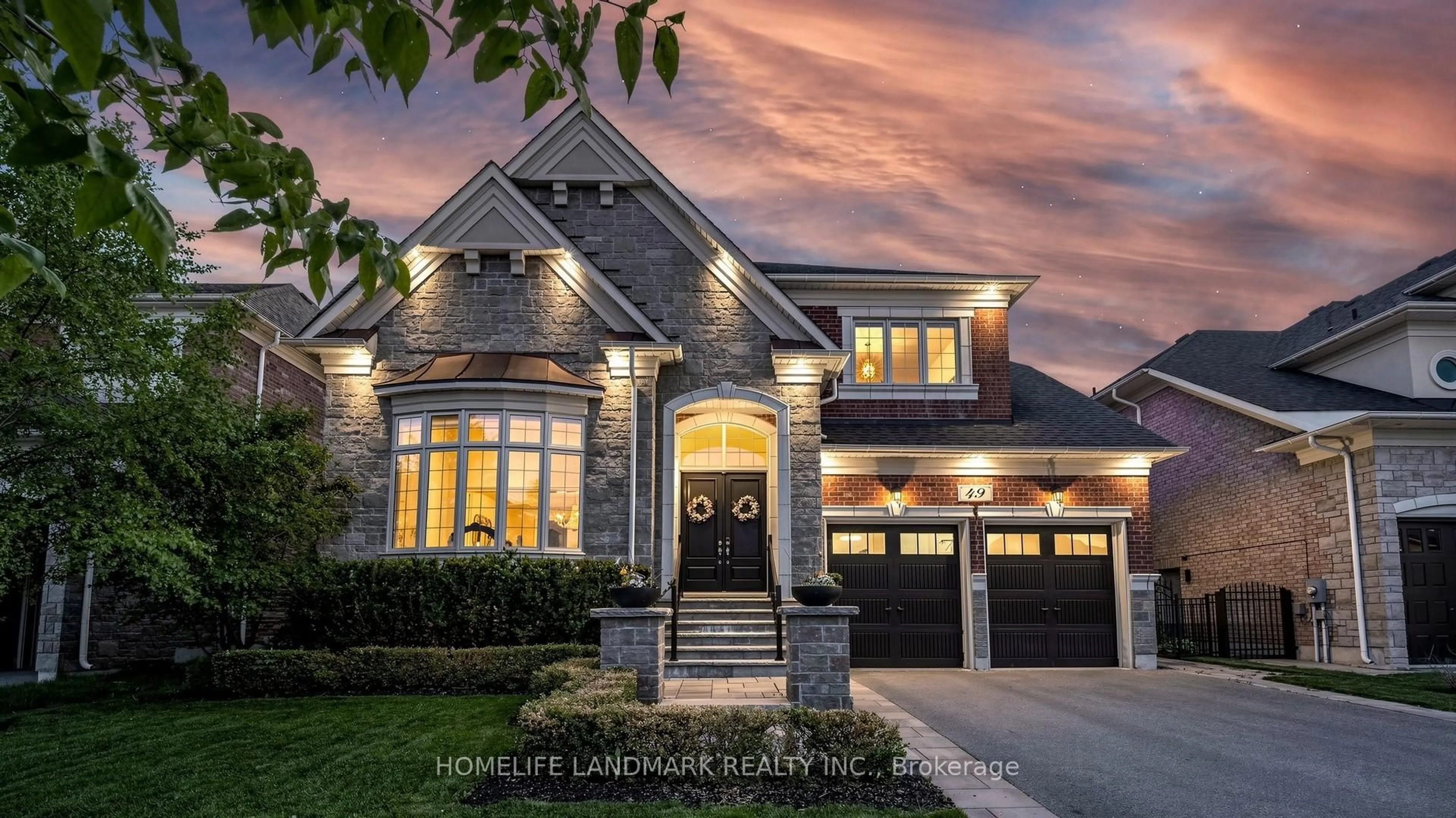 Home with brick exterior material, street for 49 Langdon Dr, King Ontario L7B 0L9