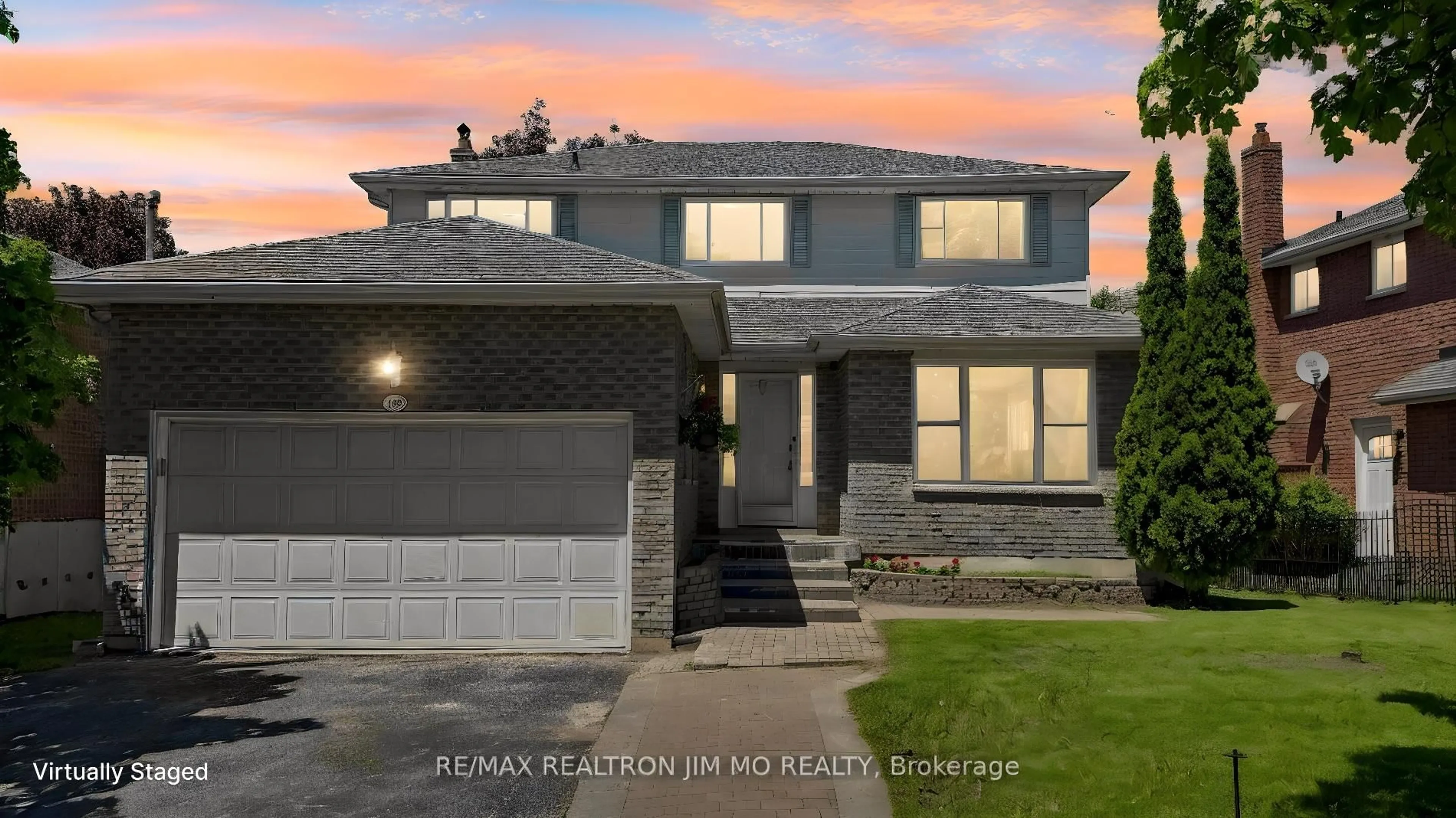Home with brick exterior material, street for 162 Biscayne Blvd, Georgina Ontario L4P 3M1