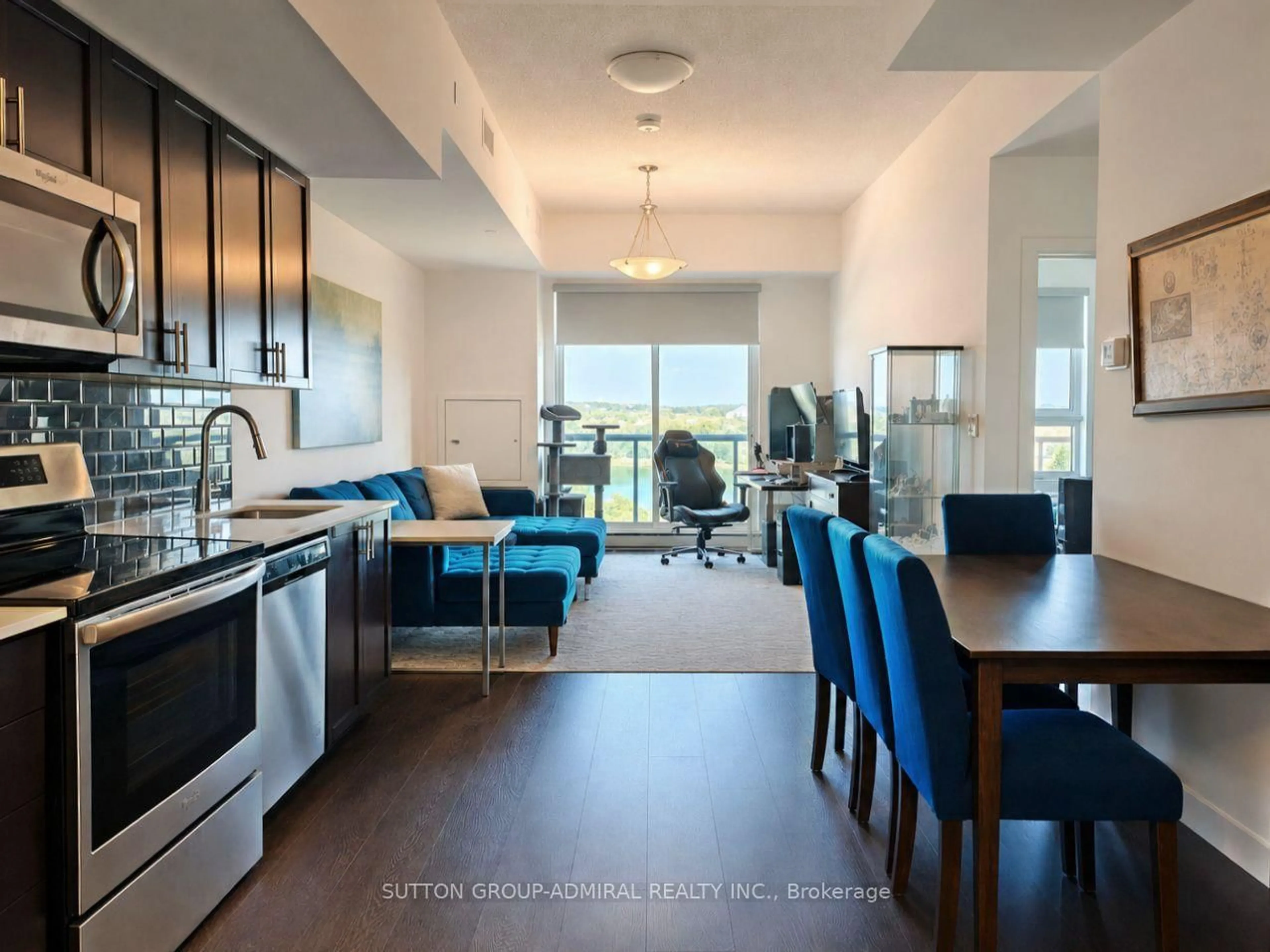Open concept kitchen, unknown for 9700 Ninth Line #723, Markham Ontario L6B 1A8