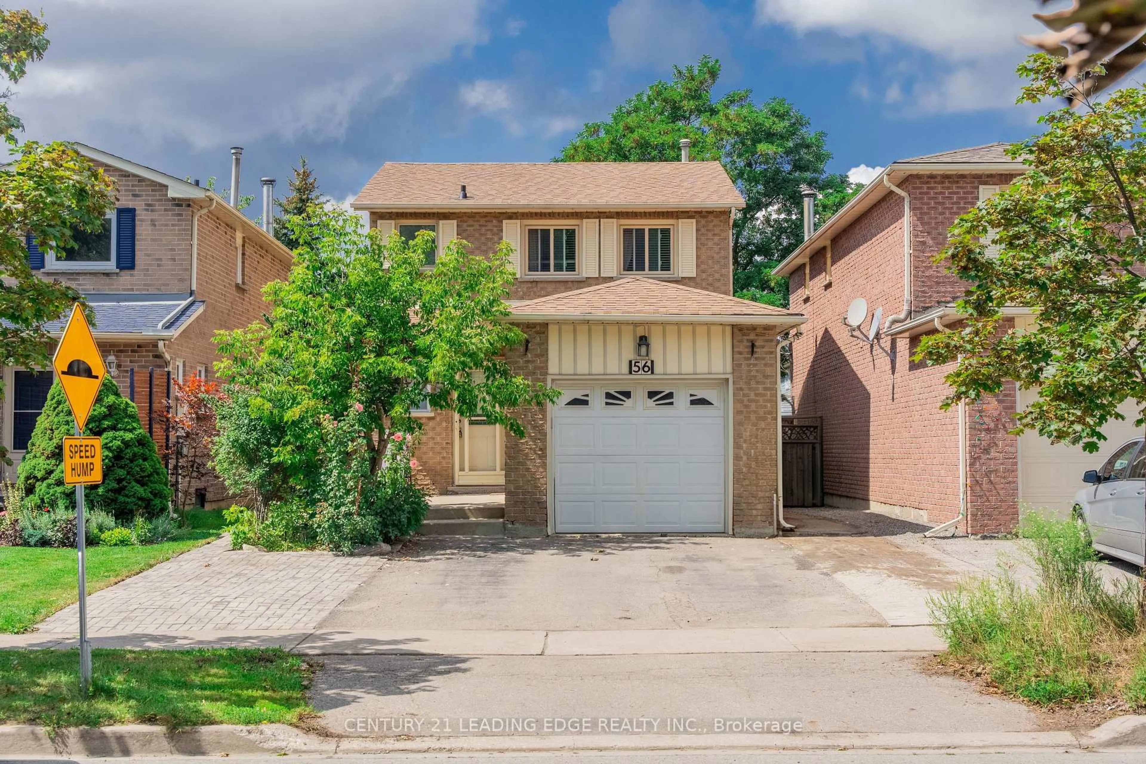 Home with brick exterior material, street for 56 Sunshine Dr, Richmond Hill Ontario L4C 8J5