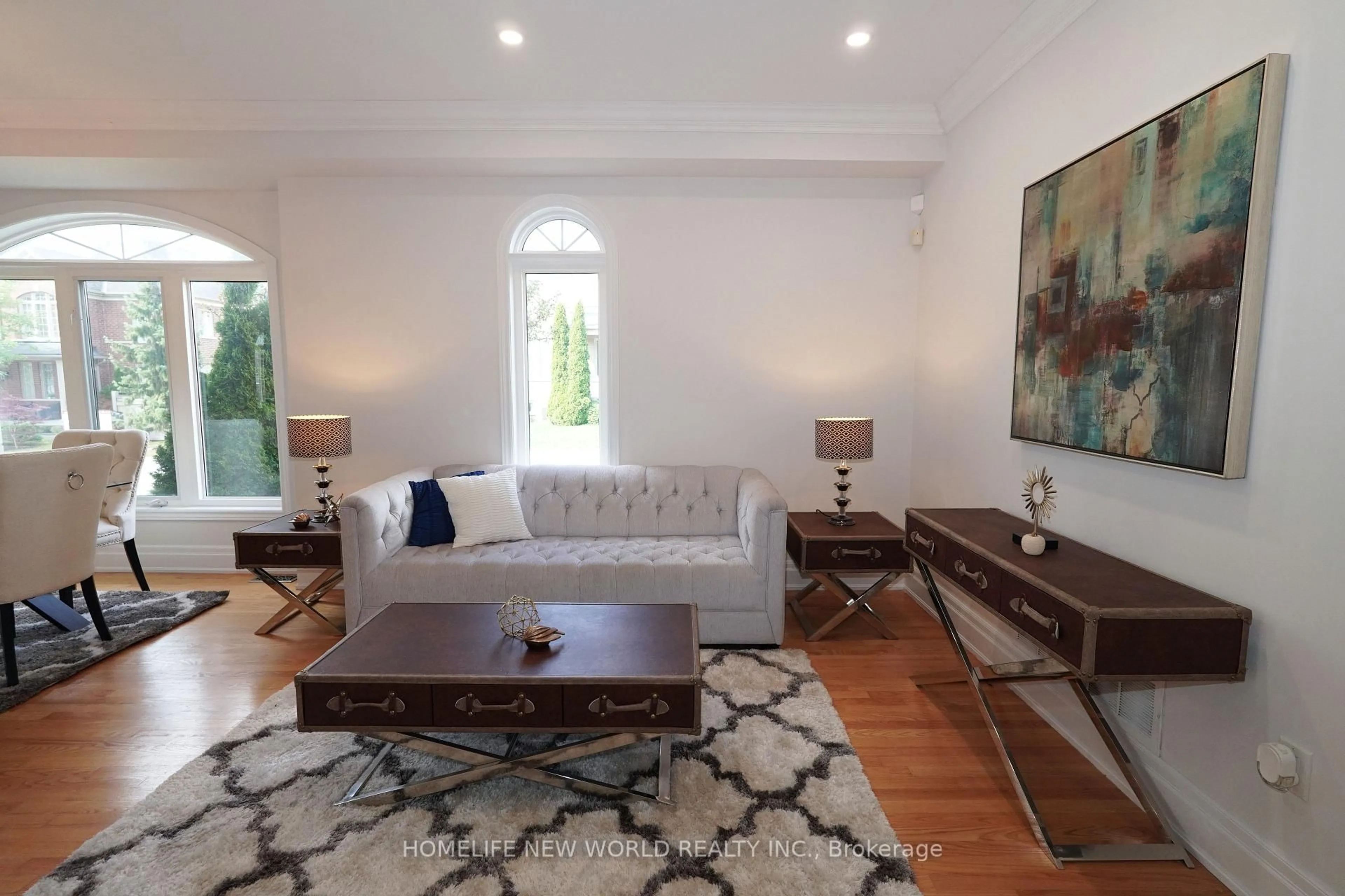 Living room with furniture, unknown for 391 Summeridge Dr, Vaughan Ontario L4J 8T7