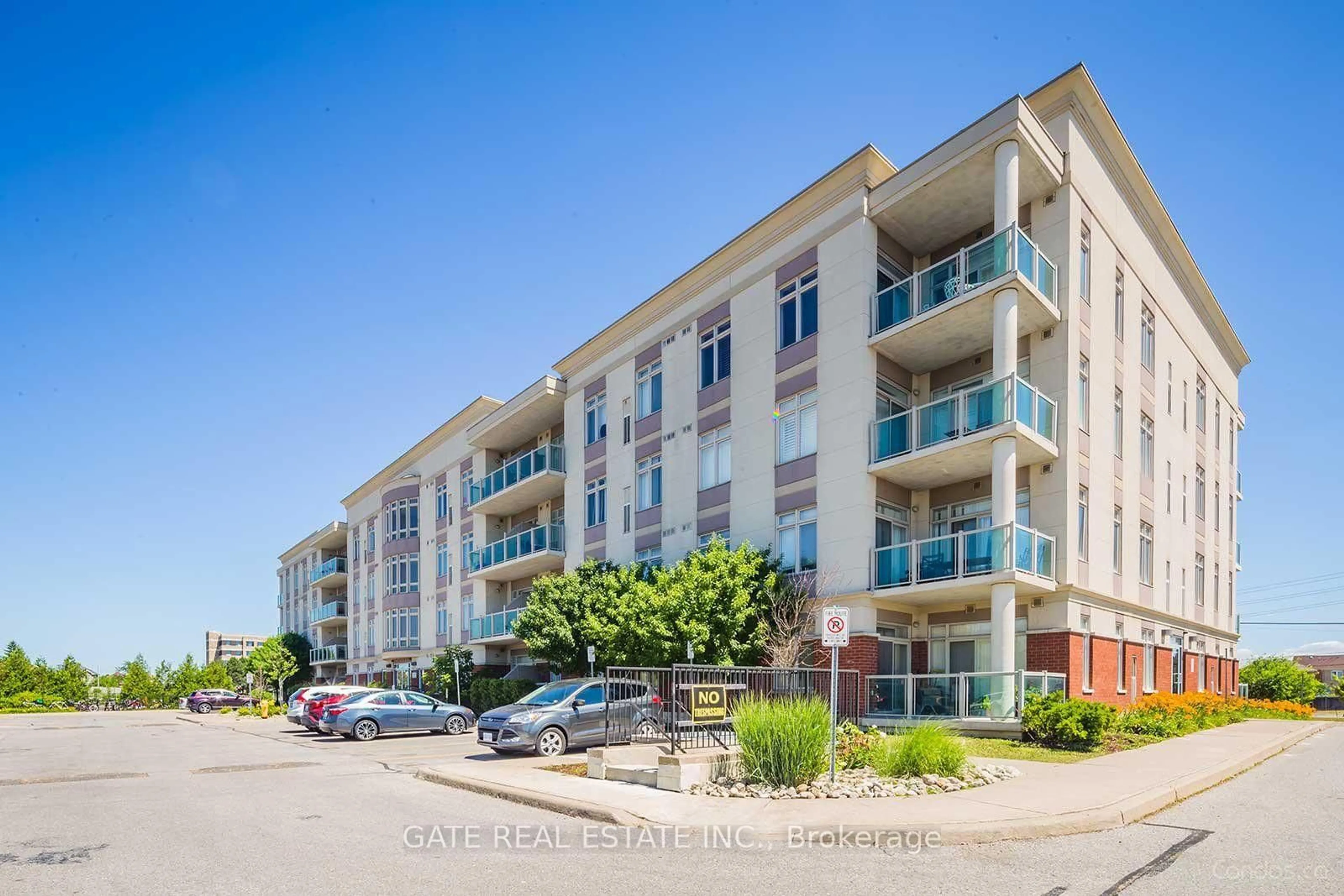 A pic from outside/outdoor area/front of a property/back of a property/a pic from drone, building for 7340 Markham Rd #307, Markham Ontario L3S 0B1