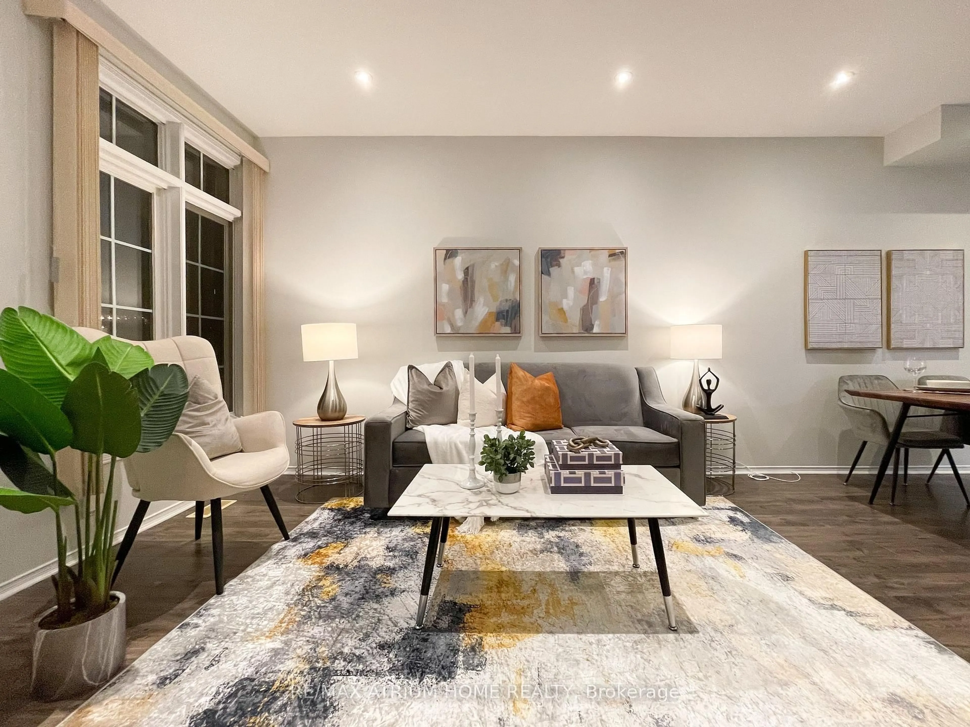 Living room with furniture, unknown for 45 Madison Heights Blvd, Markham Ontario L6C 2E3