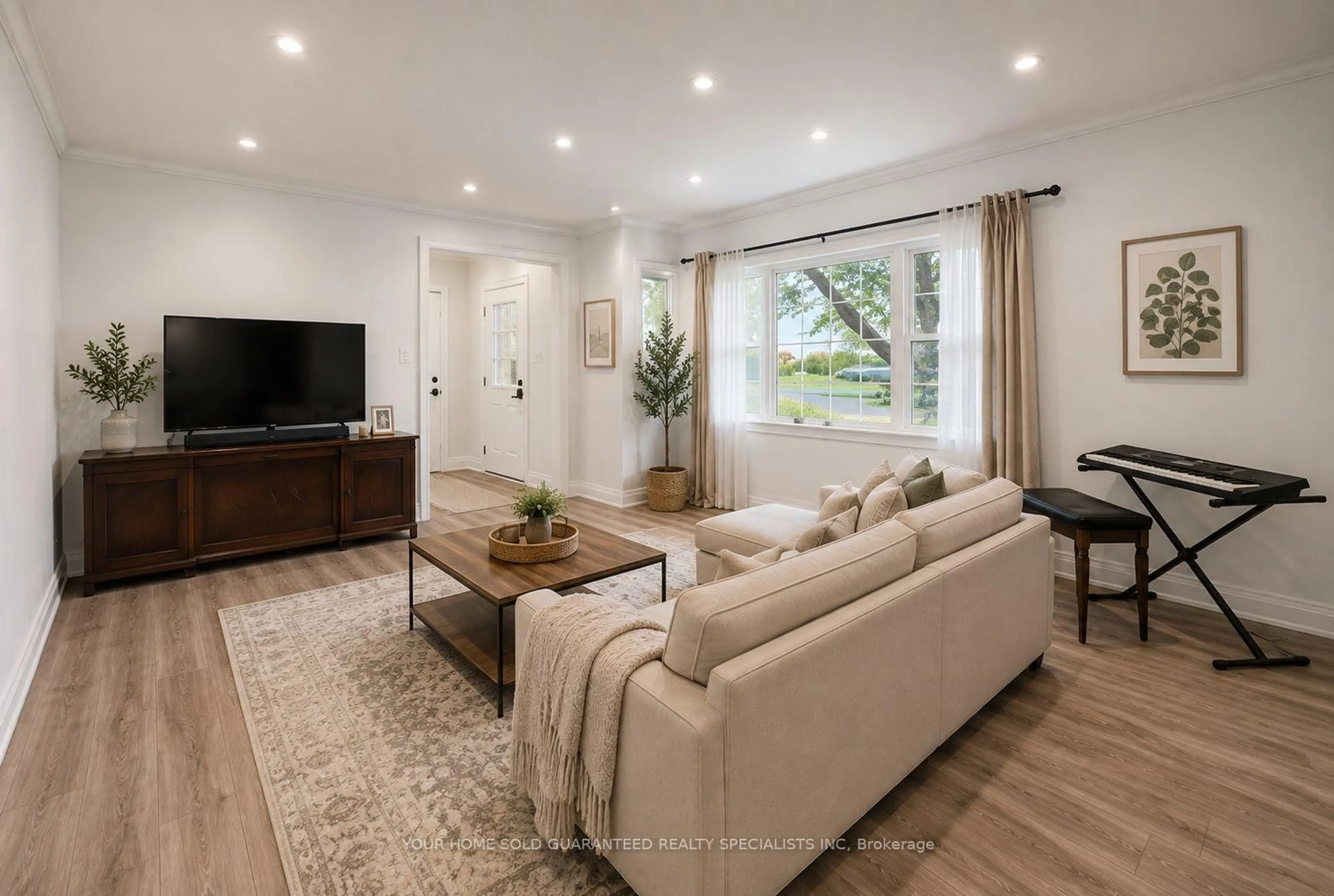 Living room with furniture, unknown for 7170 9 Highway, New Tecumseth Ontario L0G 1T0